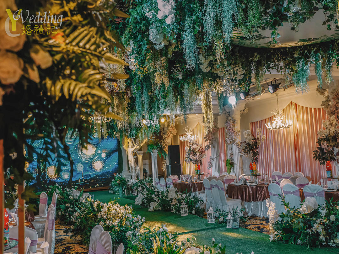 国宴酒店三楼森系唯美风格