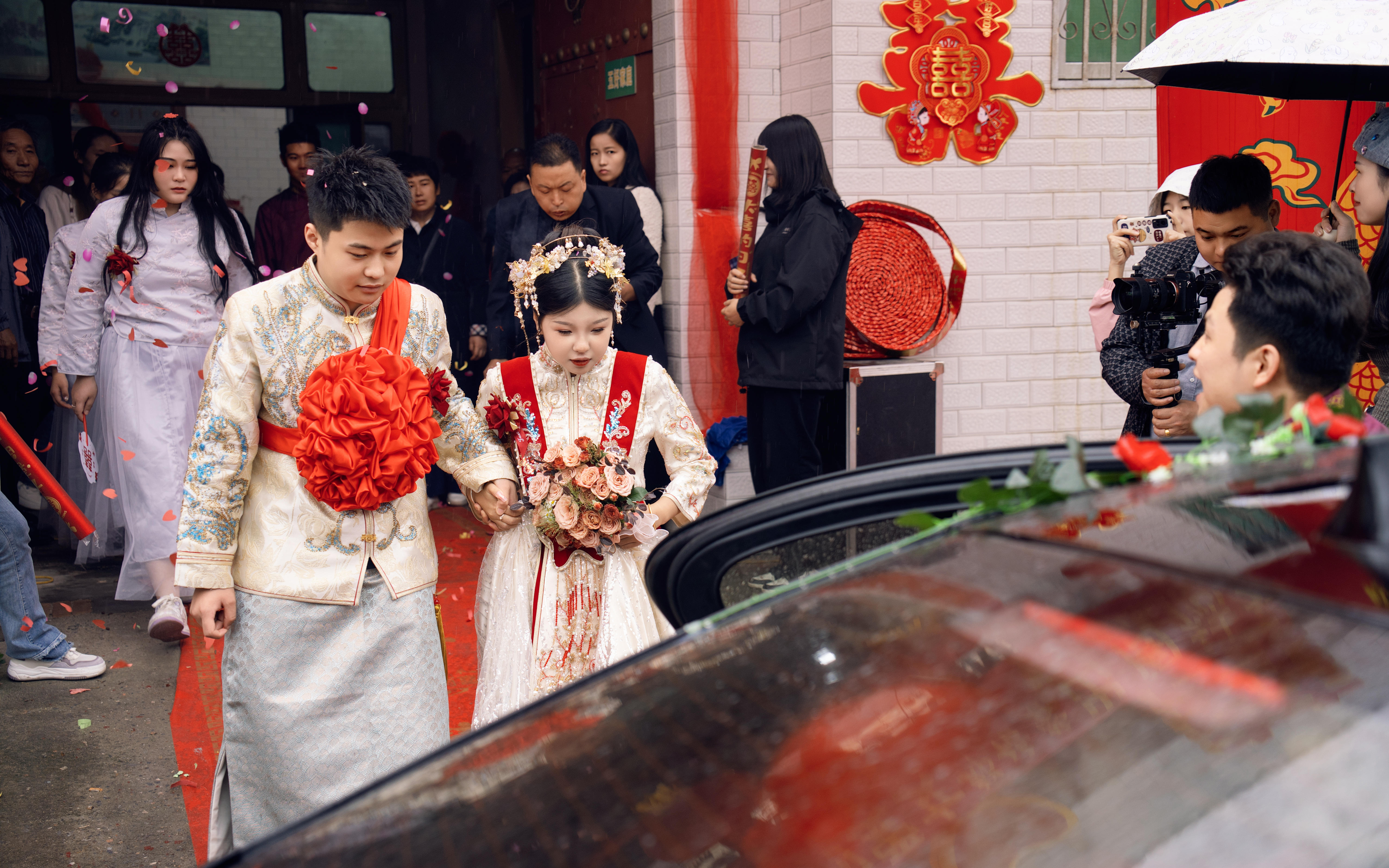 中式喜嫁婚礼实拍