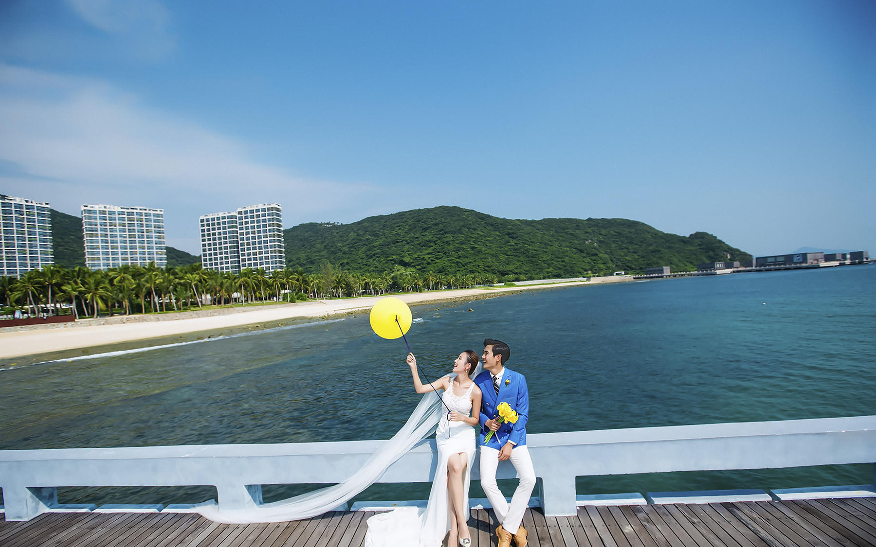 青岛旅拍海景、游艇、水下、教堂创意拍摄