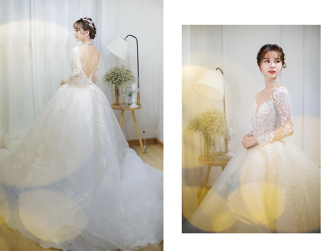 【天使星享】计师款婚纱礼服6件套+尊享私密服务