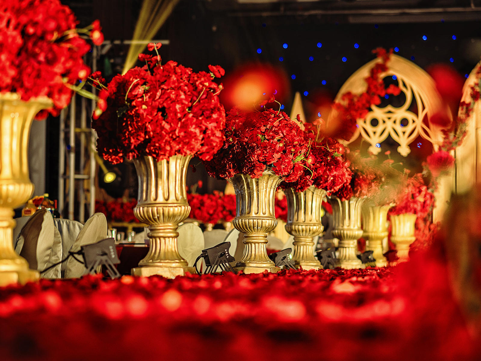 红玫瑰主题高端定制欧式婚礼