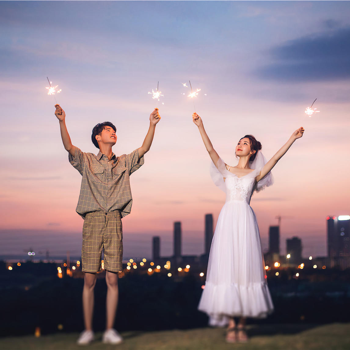  十光菫│清新唯美 拍经典婚纱照