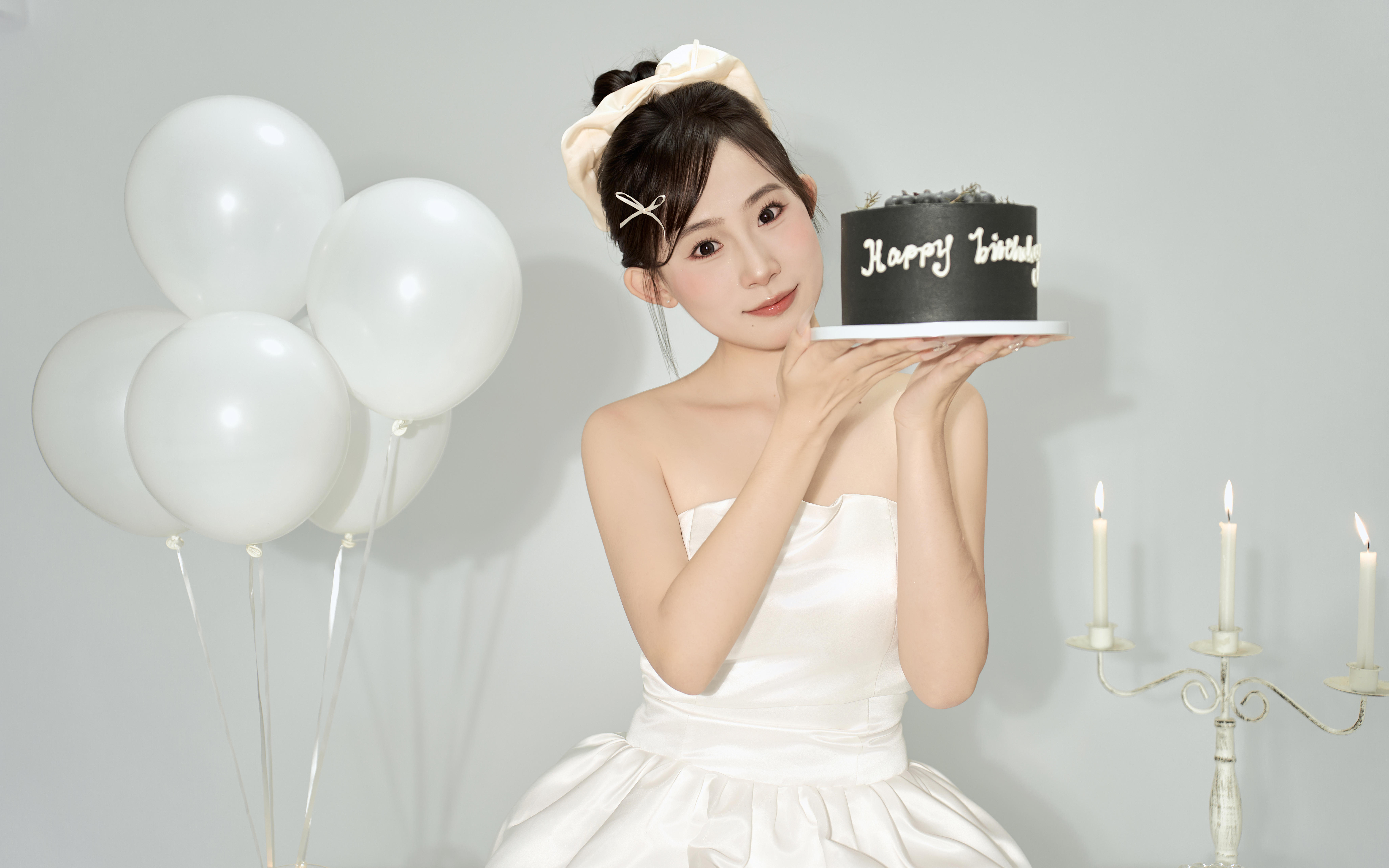 珍珠白-生日写真