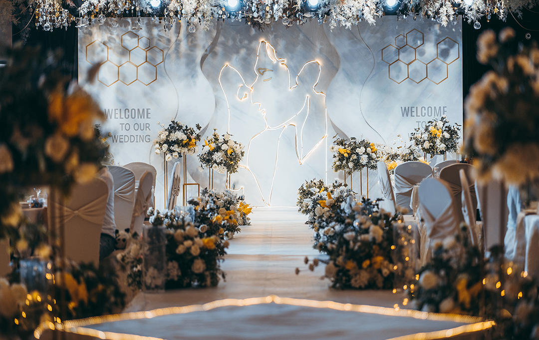 【亿欣亿婚礼】 清新绿  《绚》婚礼布置