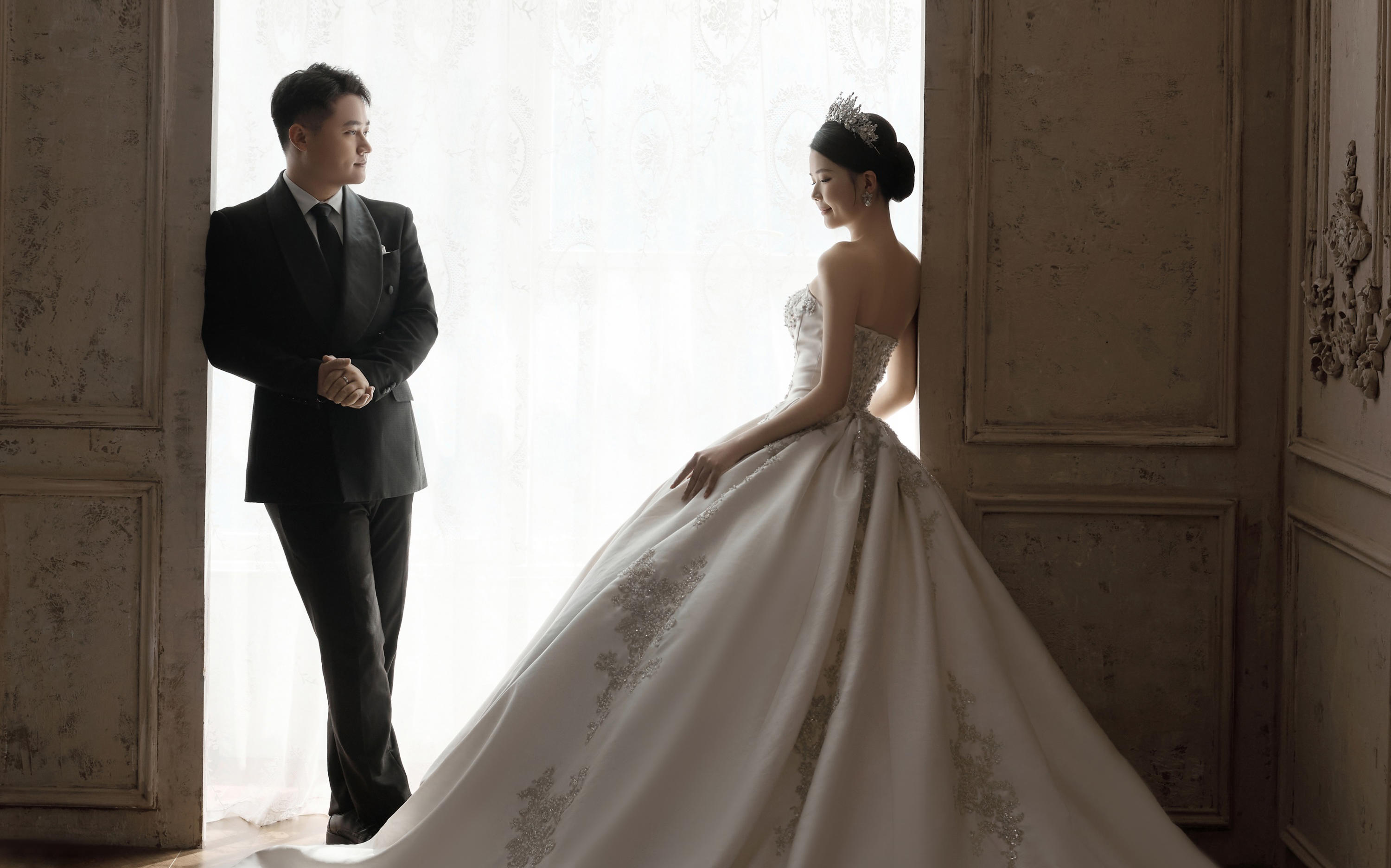 【壹家摄影】把宫殿里的奢华浪漫焊在婚纱照里