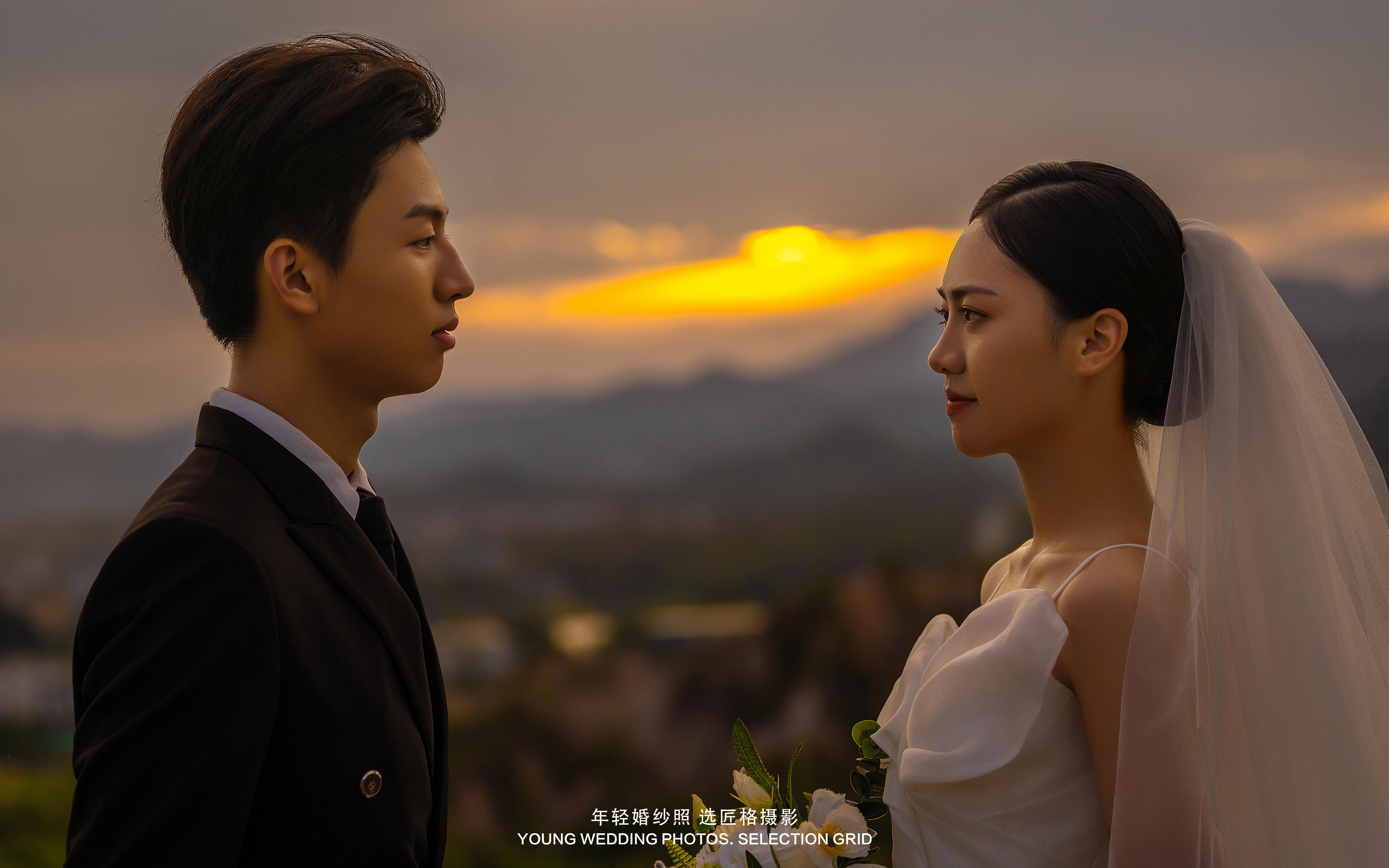 【匠格摄影】山顶夕阳