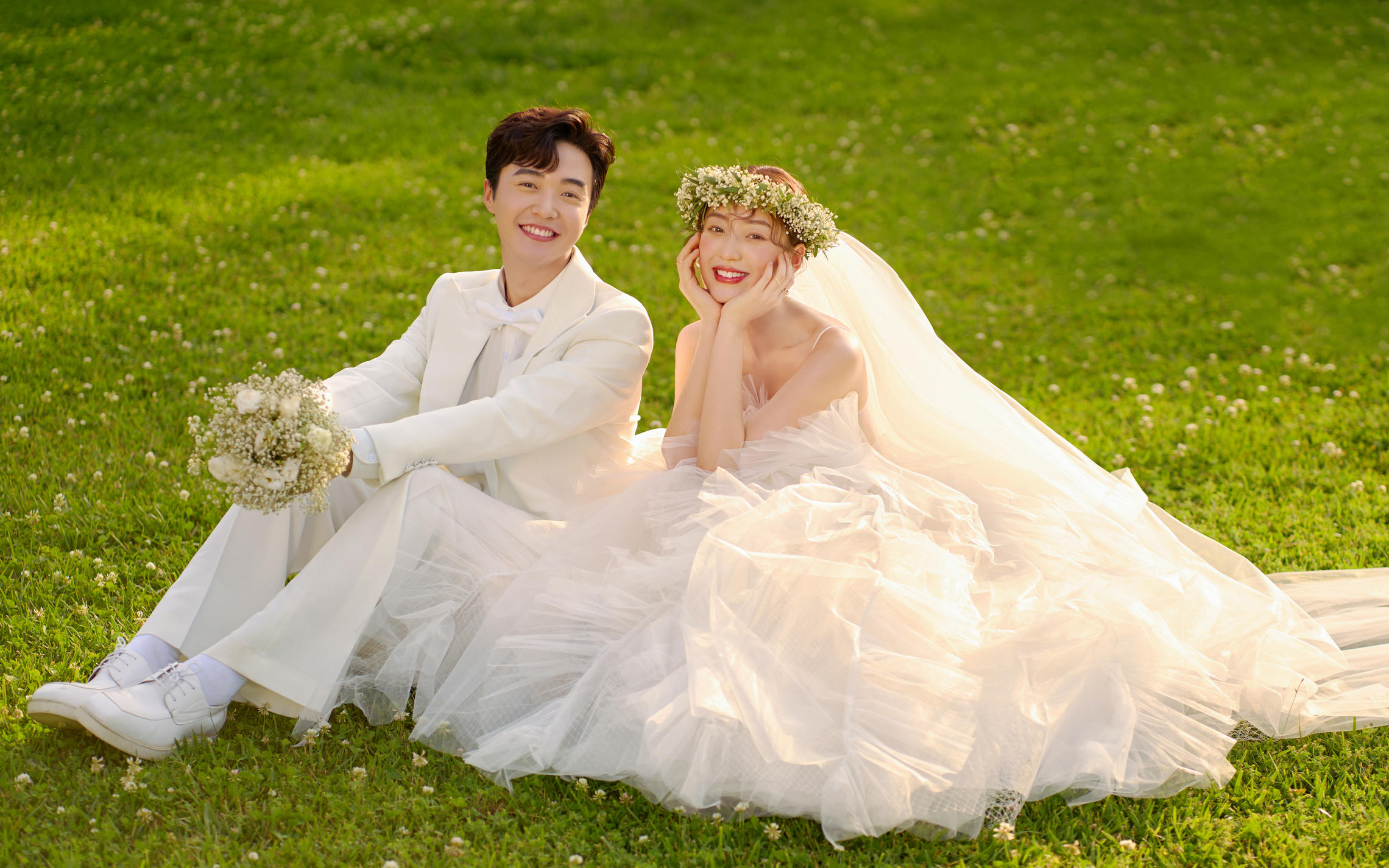 森系黃昏??光影治愈輕甜婚照