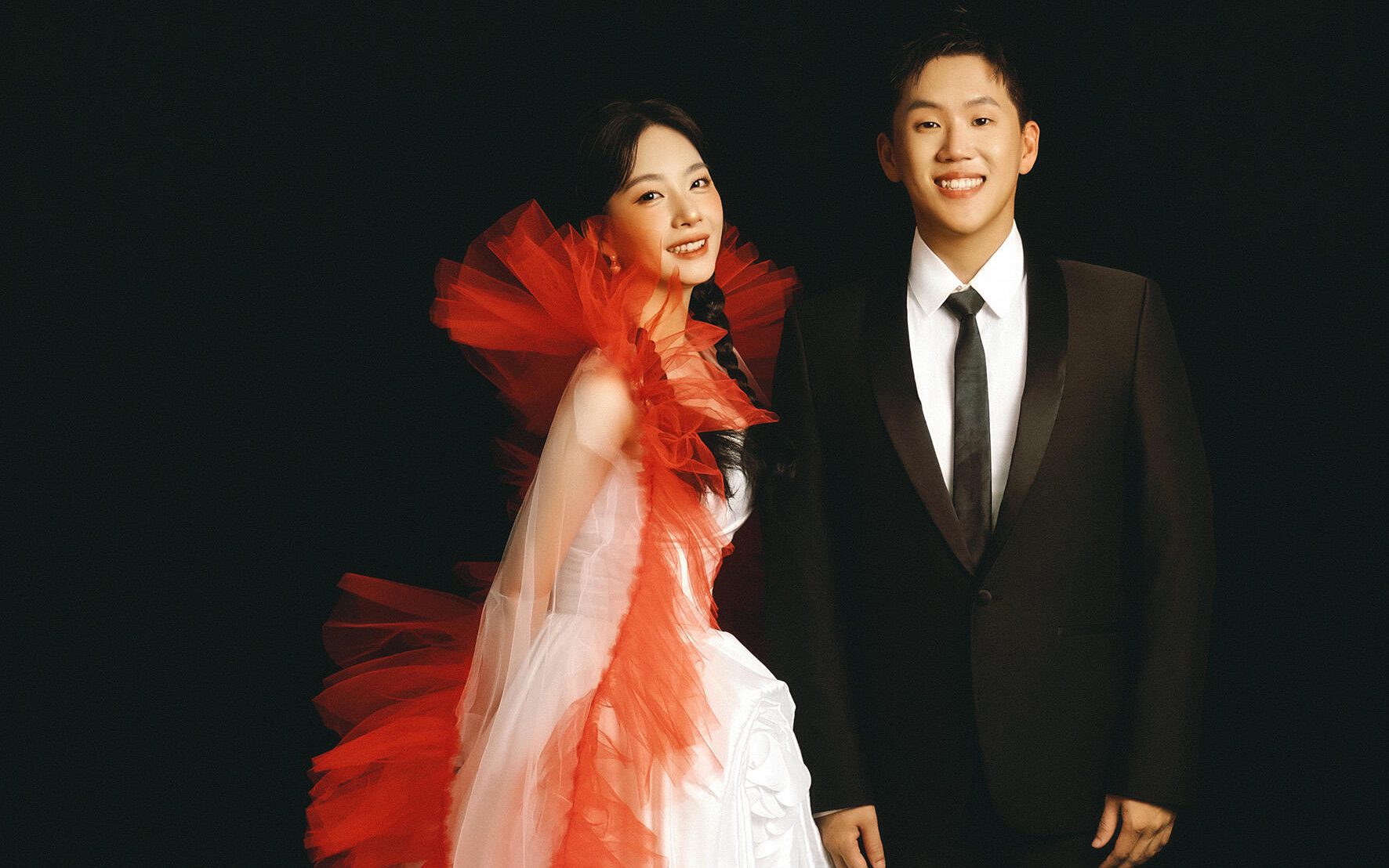 胶片感婚纱照｜真的有种鲜活的动态感