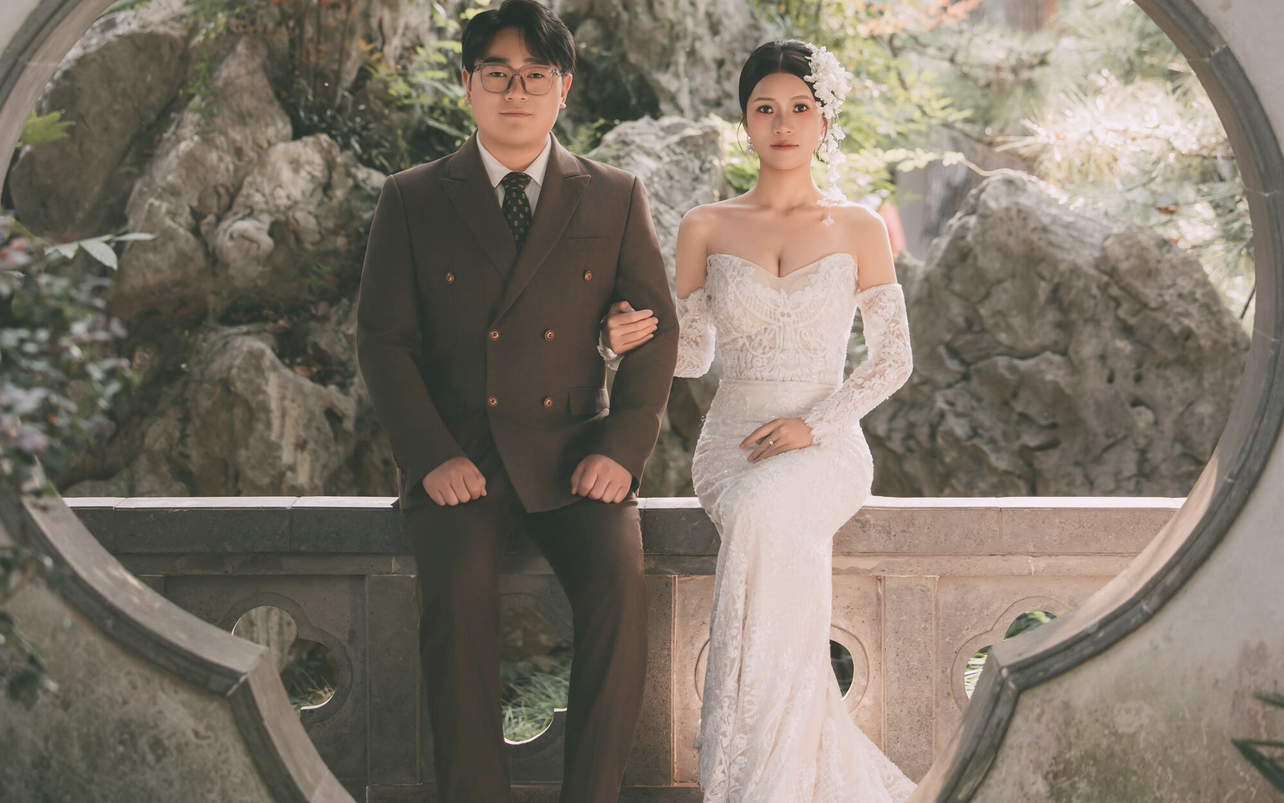 园林系列客片欣赏！重庆婚纱照推荐商家