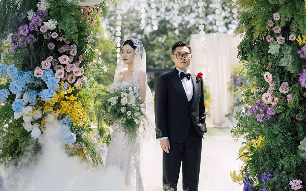 多巴胺婚外草坪婚礼