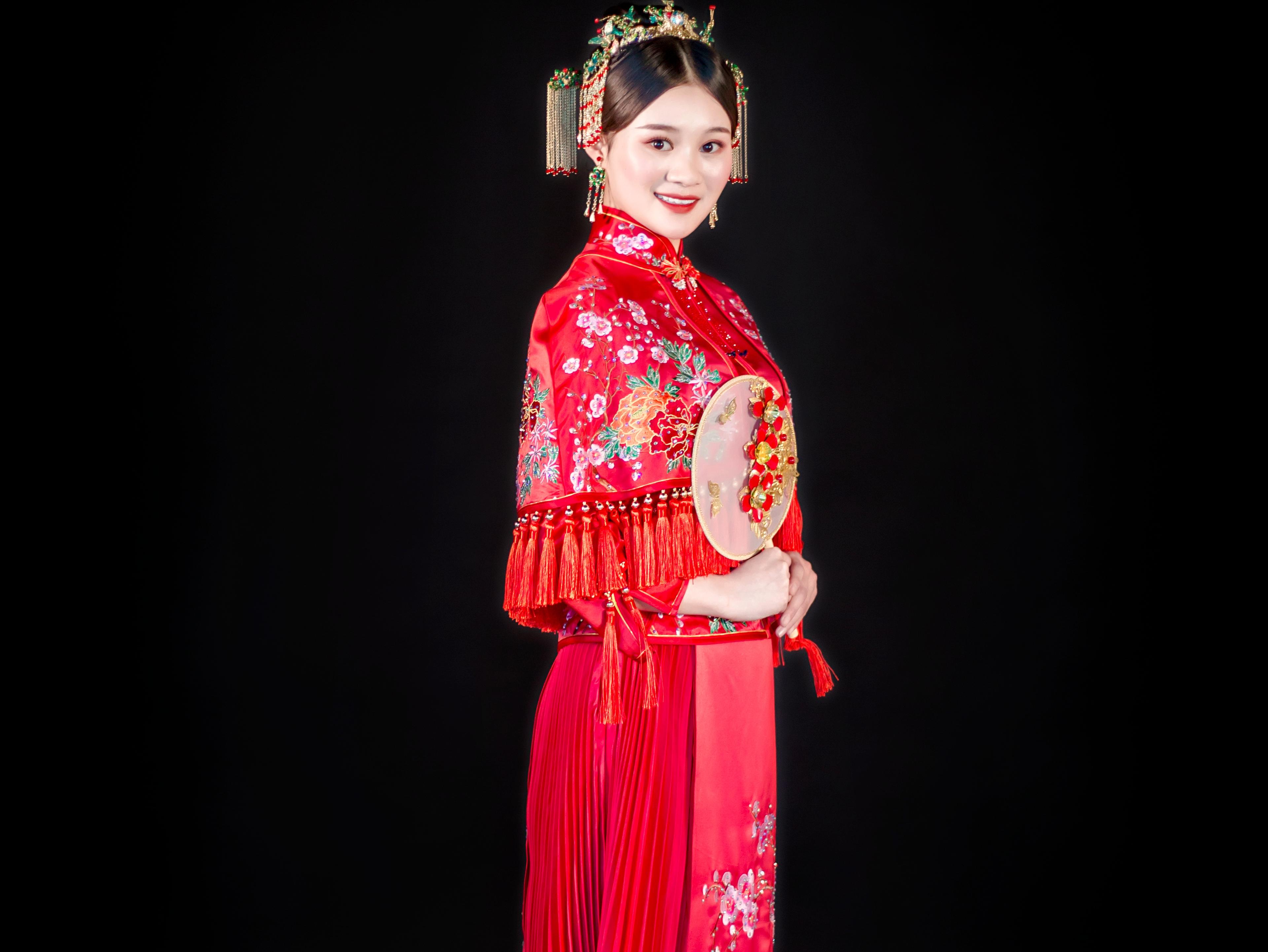 阜阳汇美嫁衣影像  高端中式秀禾套系