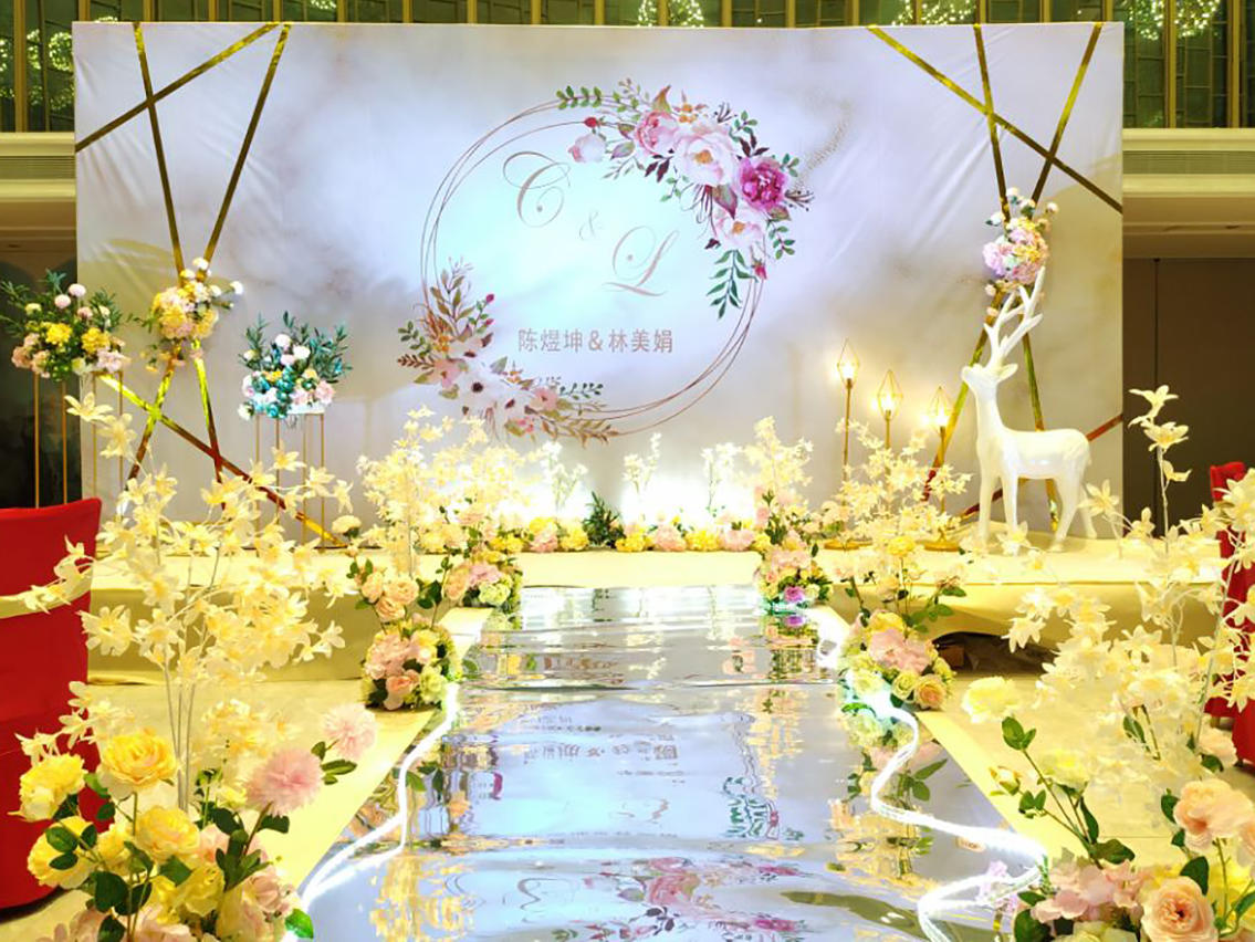 香槟色唯美--性价比高小预算温馨活动价