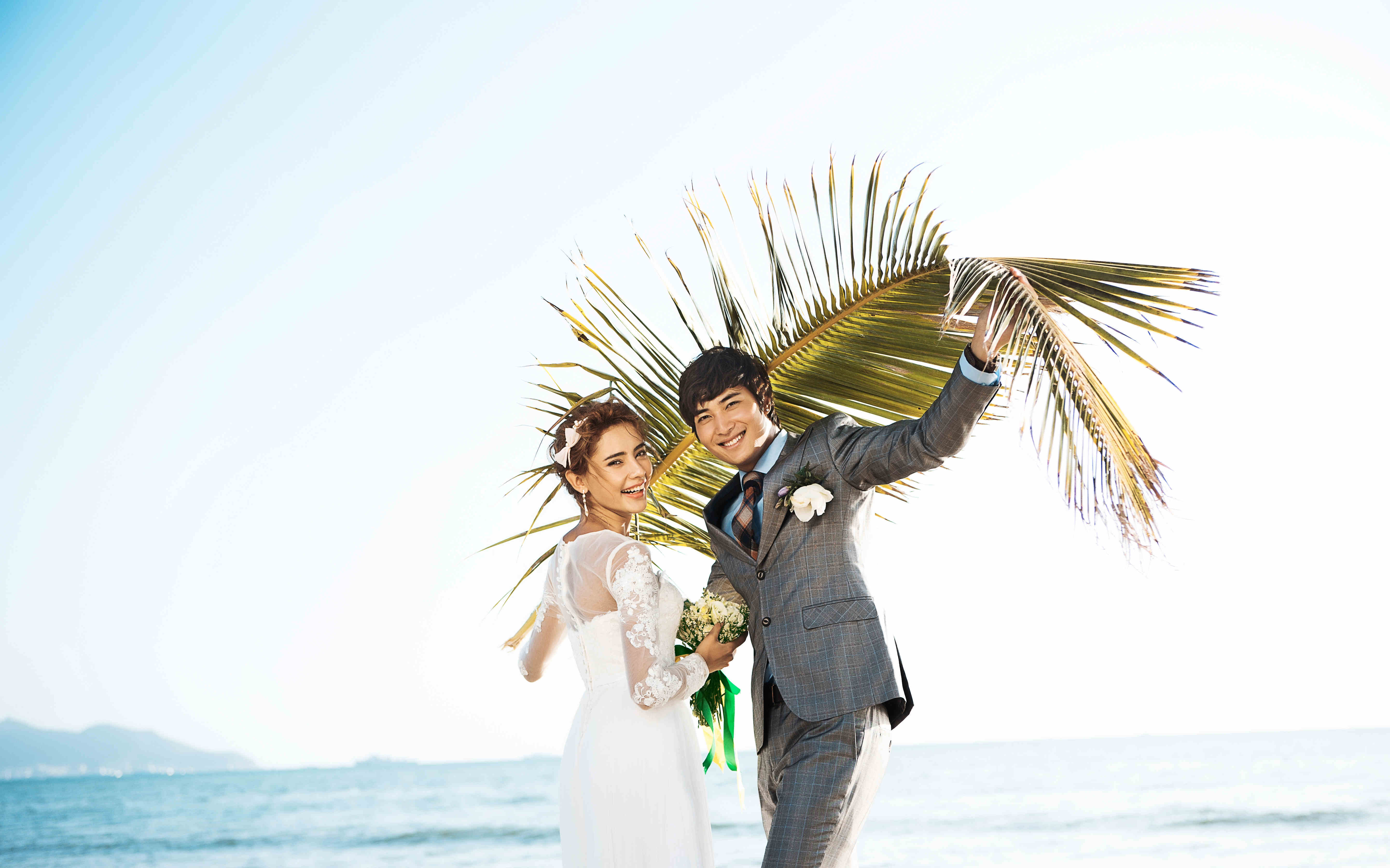 【时尚甜蜜结婚证件照】青禾出品