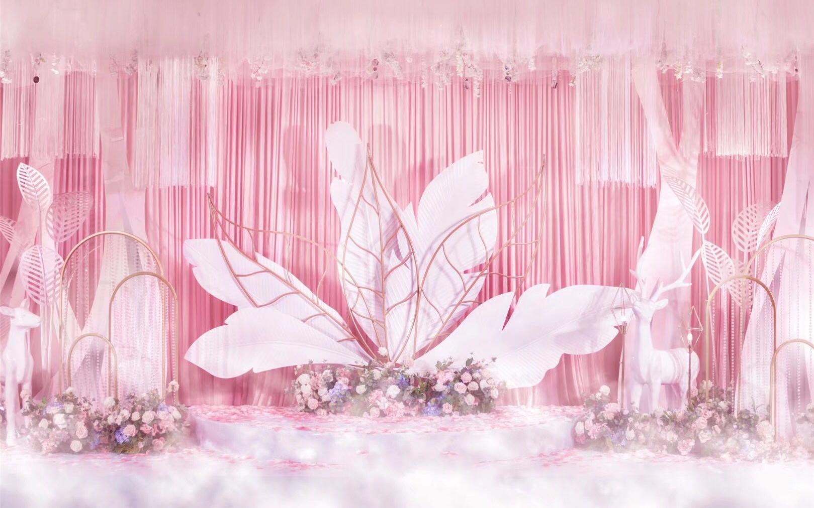 梵希·轻奢婚礼 #少女粉   ￥18800