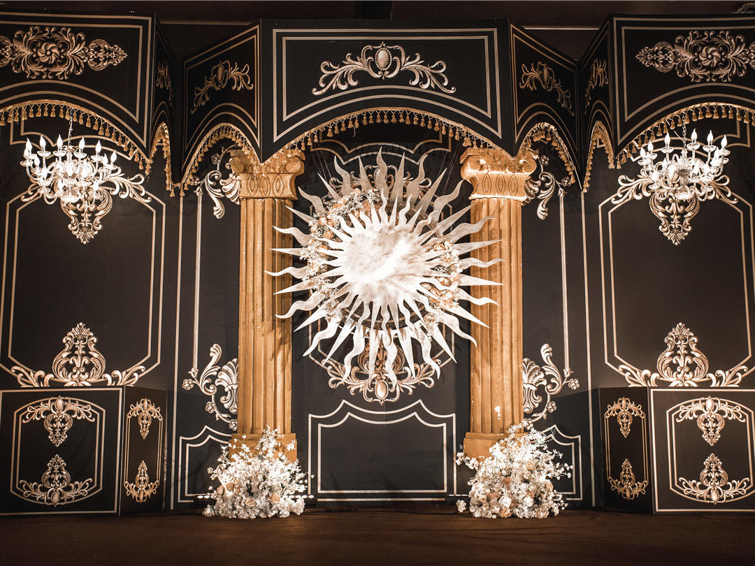 熹澐婚礼——创意双T台，将日月星辰搬进婚礼