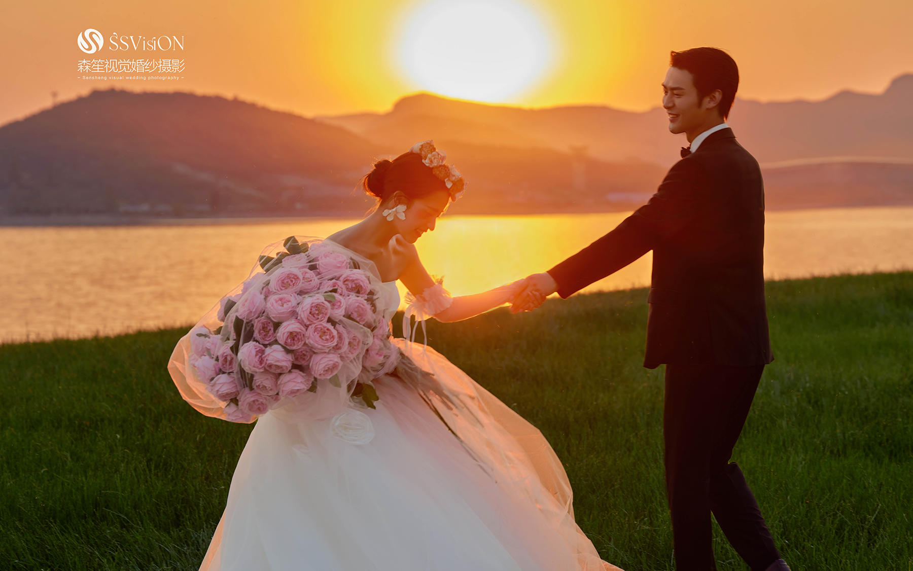 【森笙视觉】外景夕阳唯美婚纱照