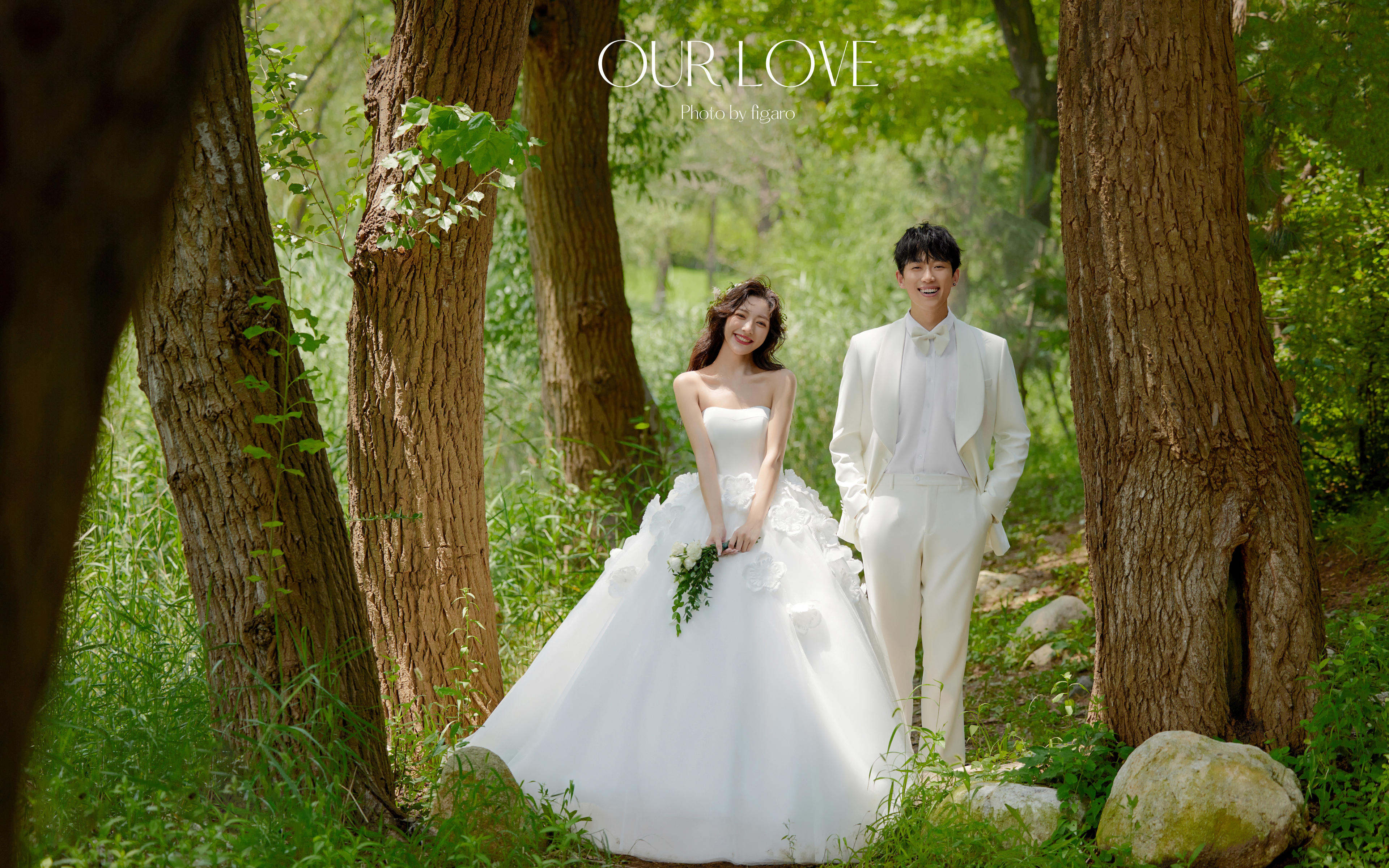 暮光森林🌲美到心动的绿野仙踪森系婚纱照