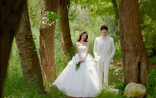 暮光森林🌲美到心动的绿野仙踪森系婚纱照
