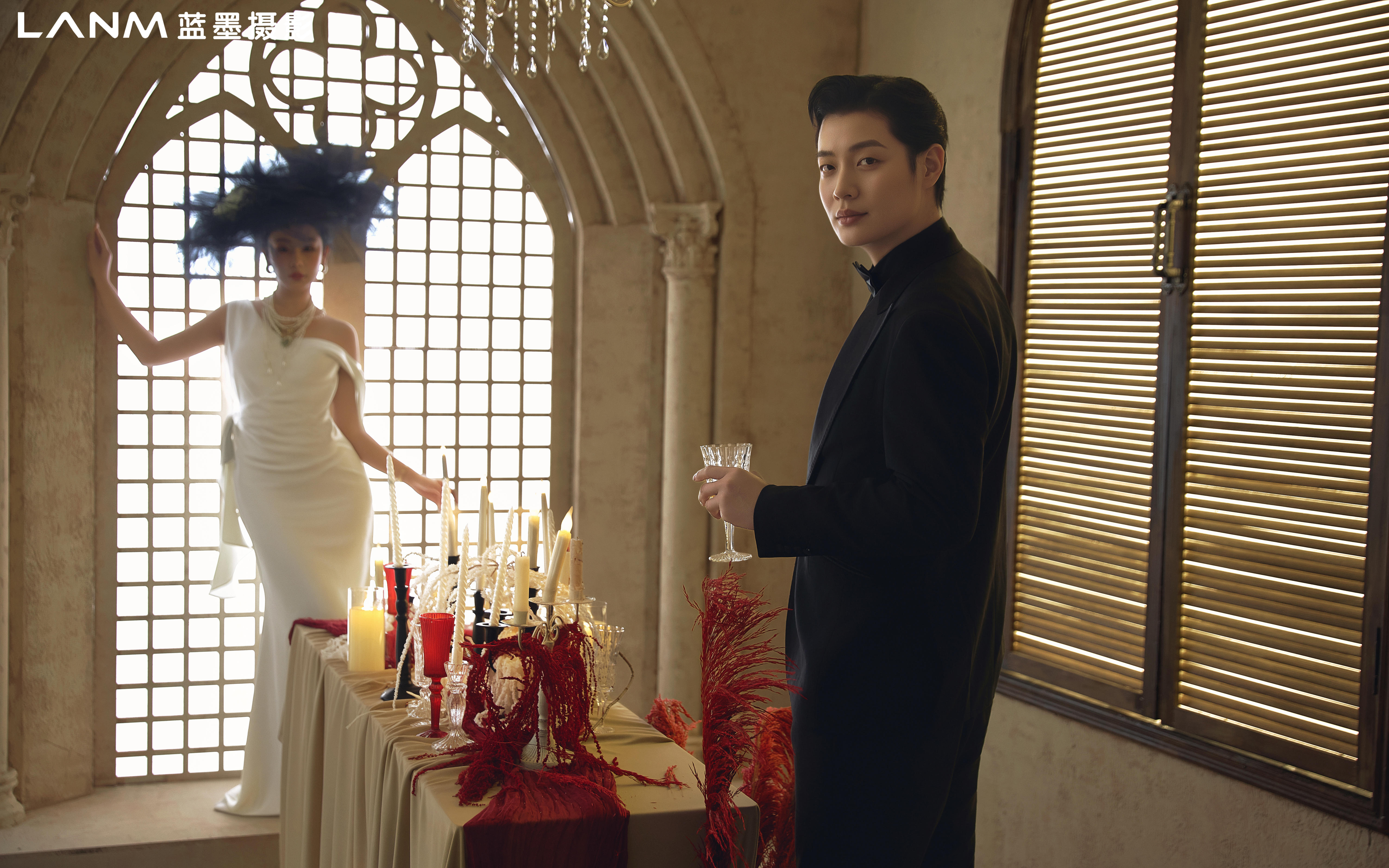 儀式感教堂婚紗照??每張都是電影感