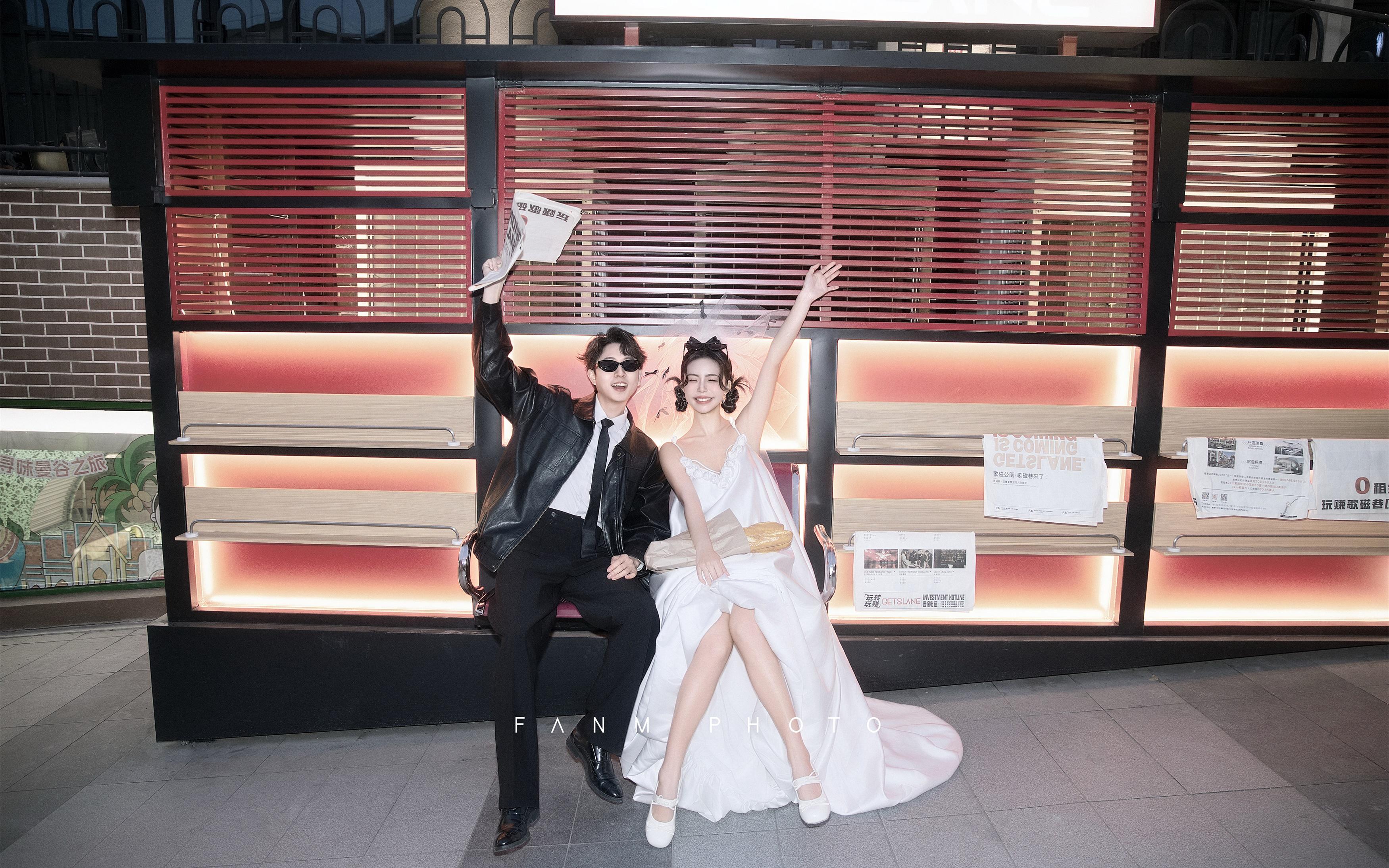 梵夢(mèng)?原創(chuàng)｜港風(fēng)煙火氣，膠片感街拍婚照