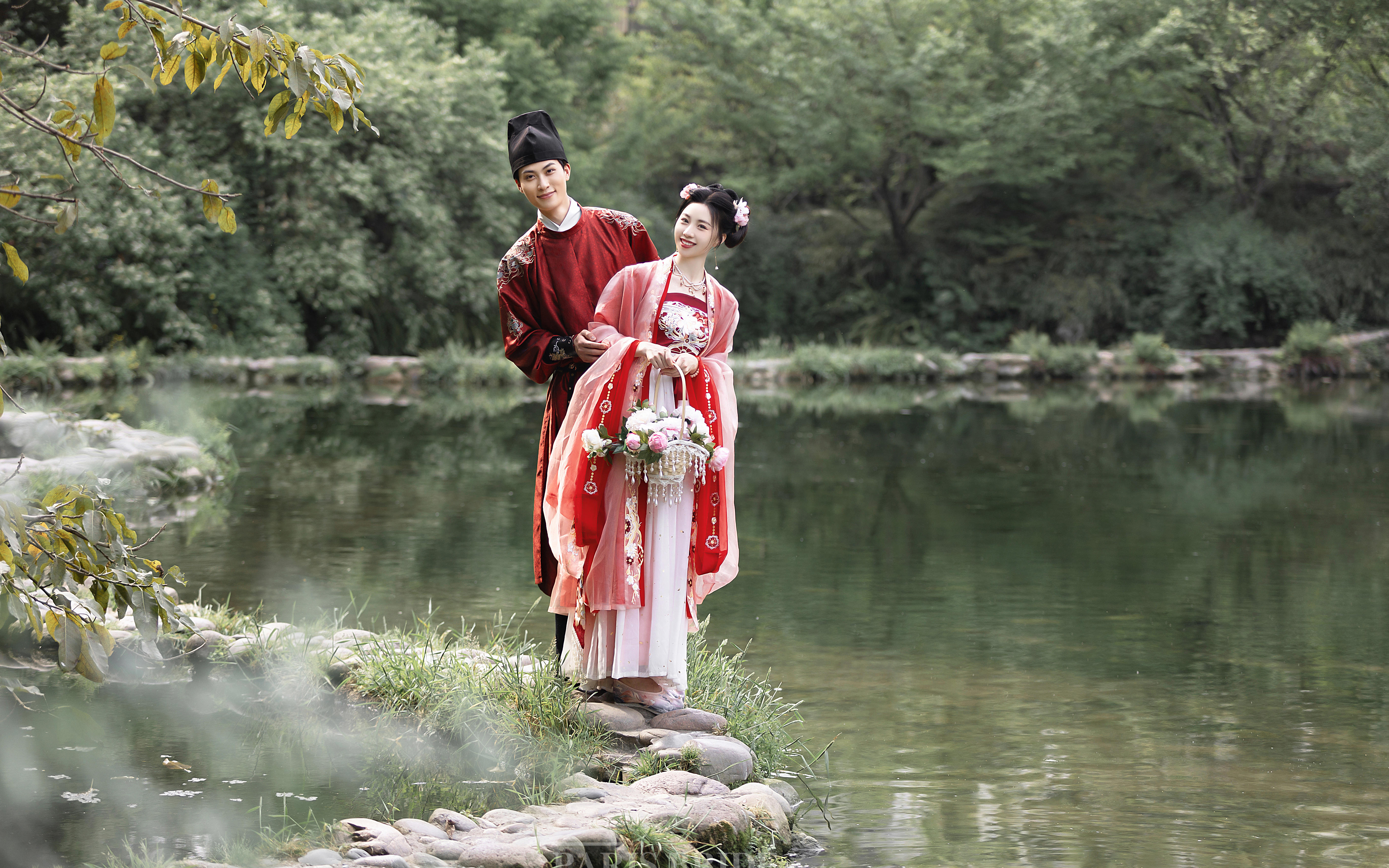新中式園林婚紗照 種草很久的婚紗照