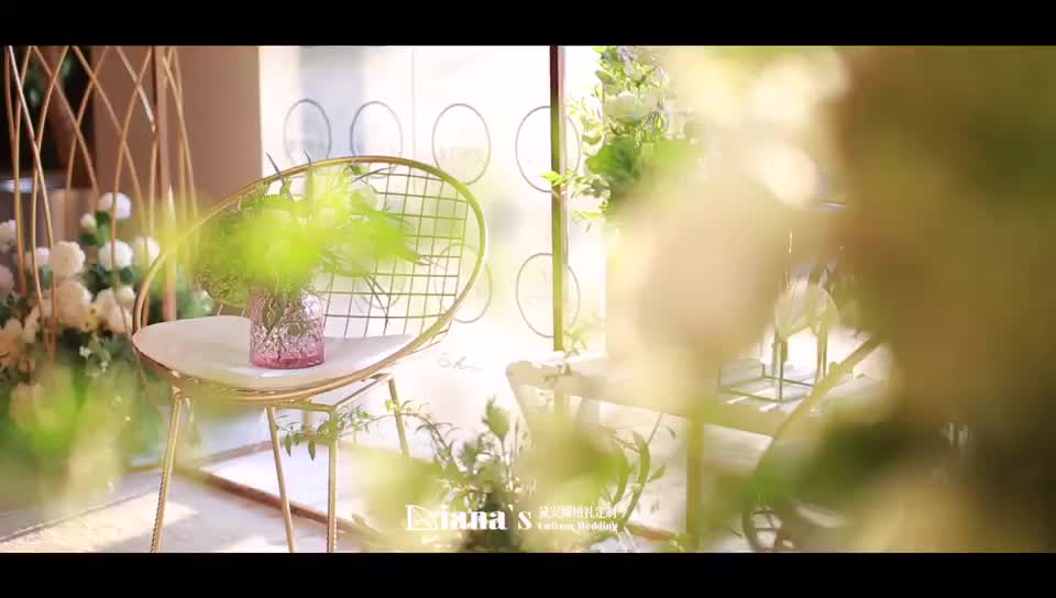 婚礼爆款  小清新色系  白绿简约风