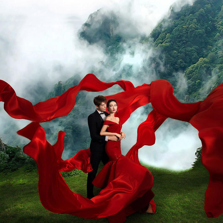 新风格浪漫外景婚纱照-甜蜜爱恋