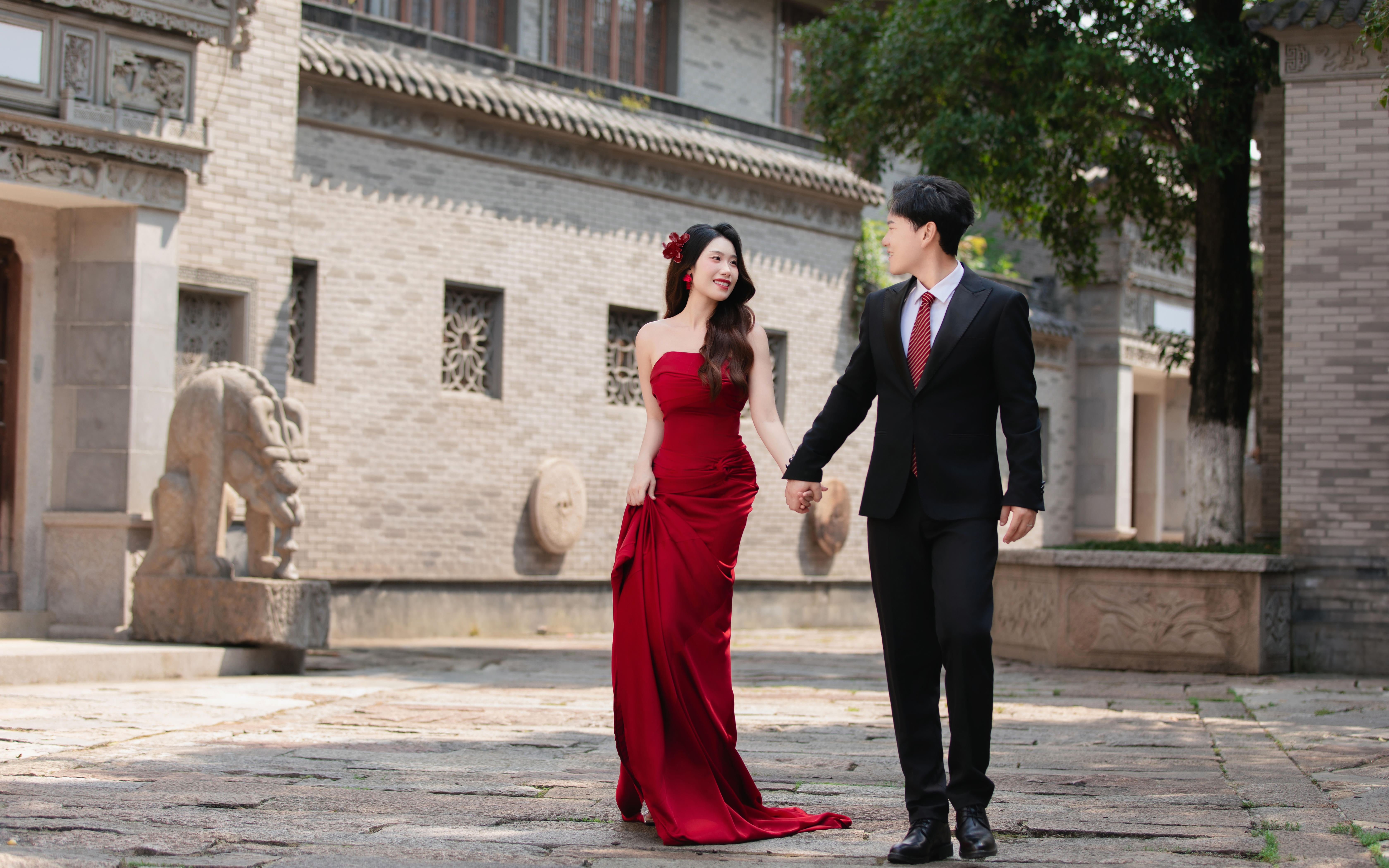 客照分享|新中式婚纱照