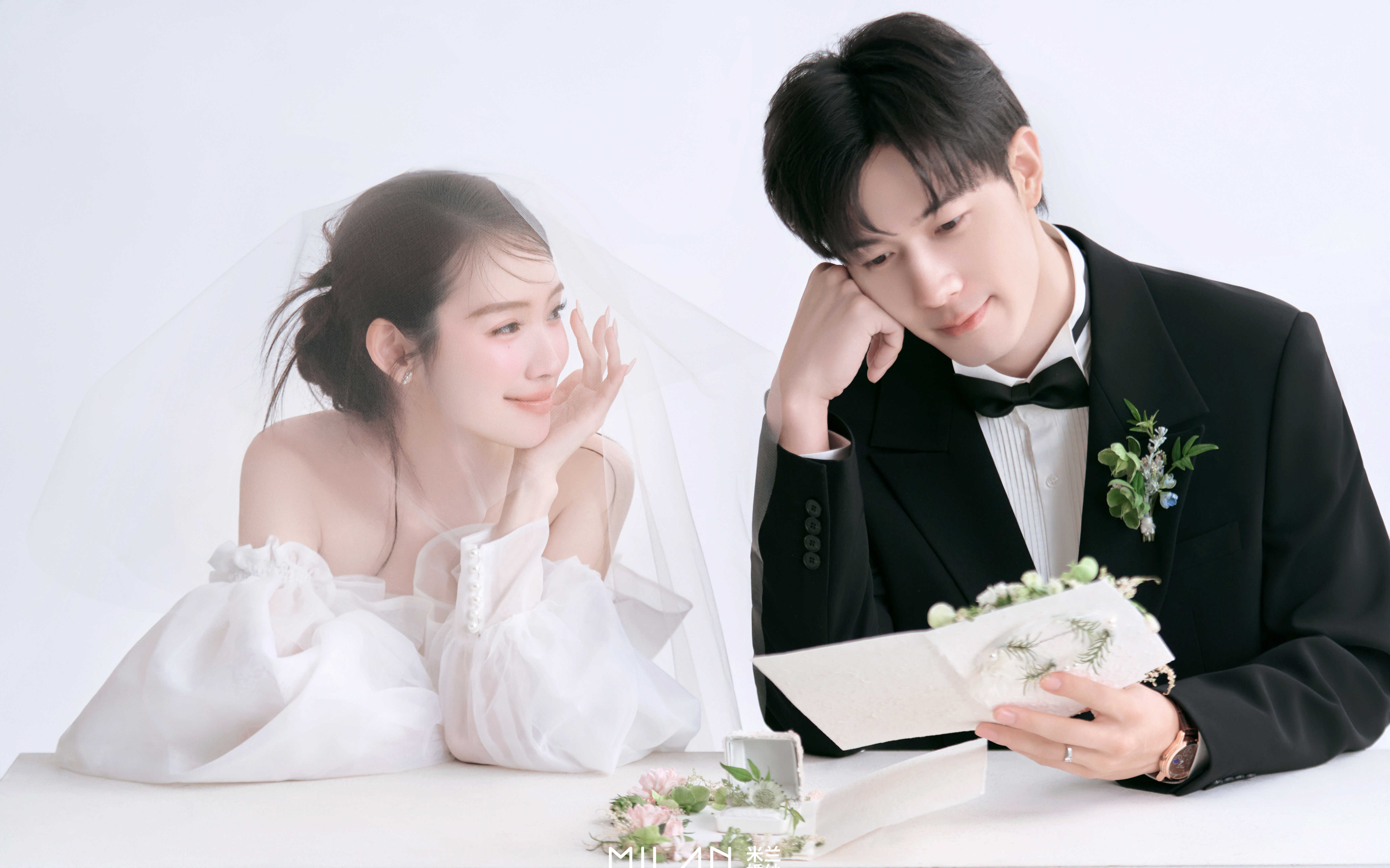 高级感拉满！神仙颜值的韩系婚纱照太绝了💖