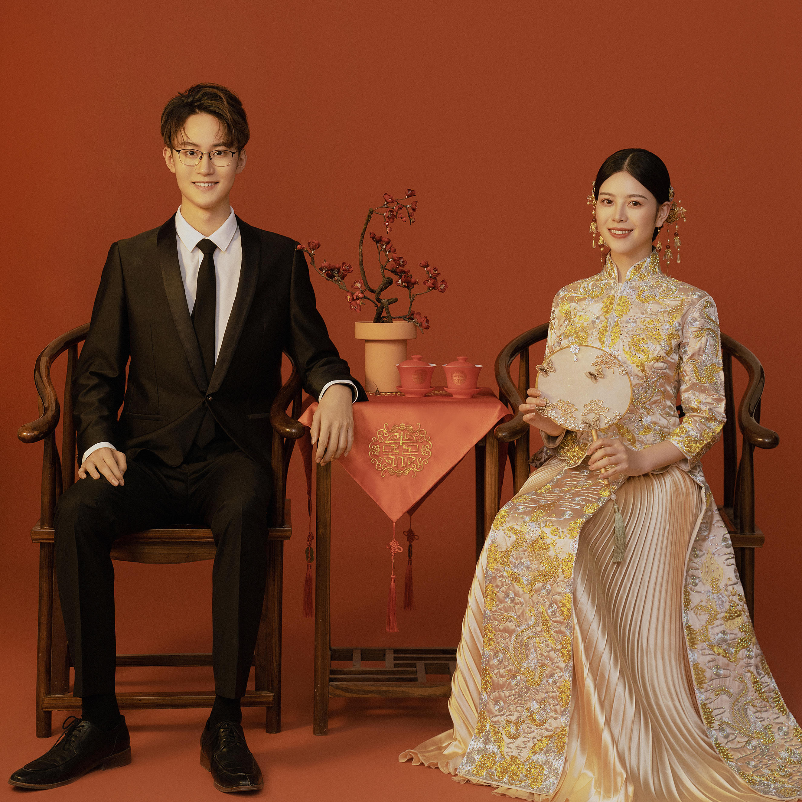 【新中式】3D室內(nèi)實(shí)景拍攝 紀(jì)實(shí)復(fù)古 簡(jiǎn)約白紗