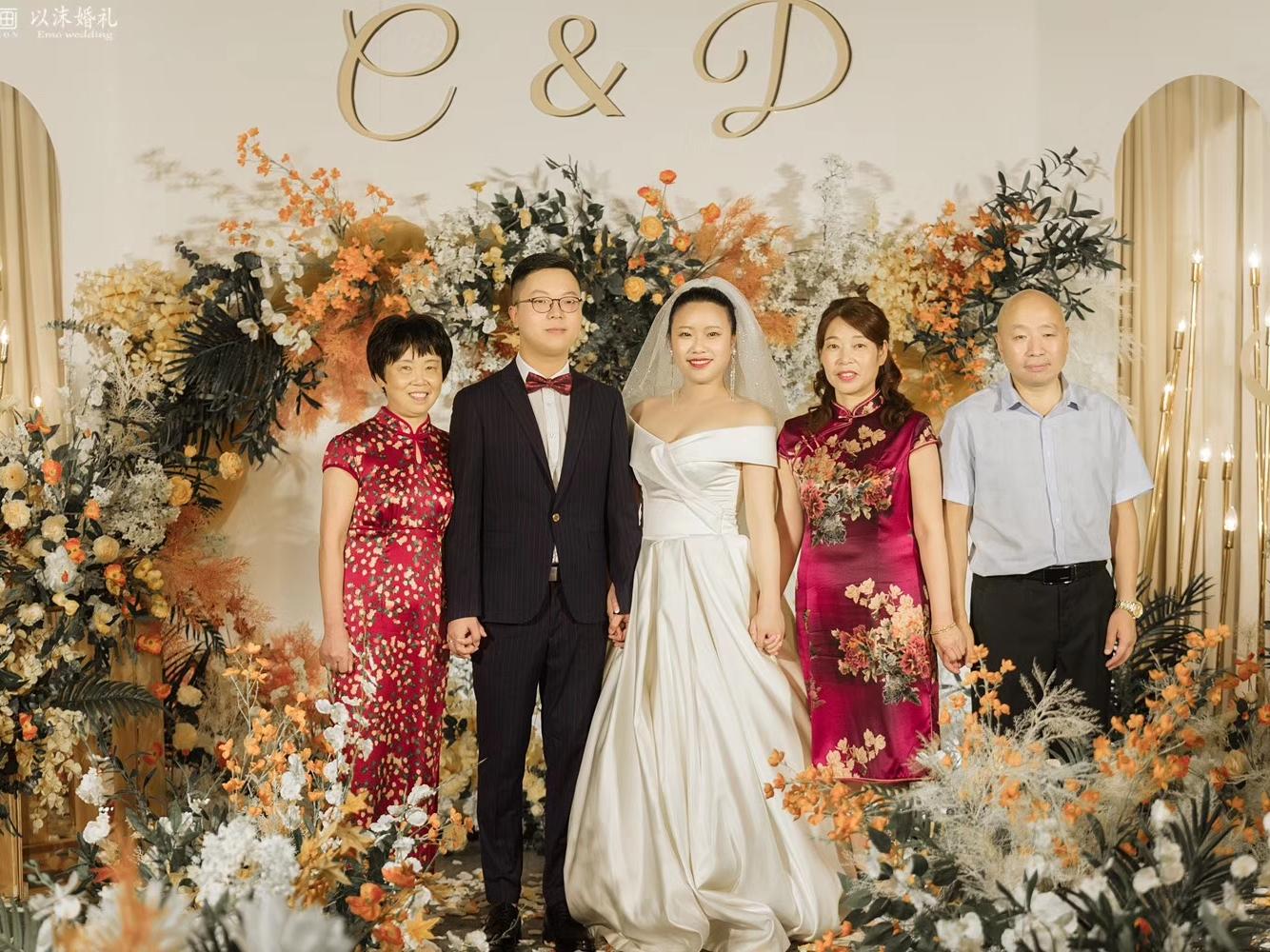 #以沫婚礼#简单小清新布置