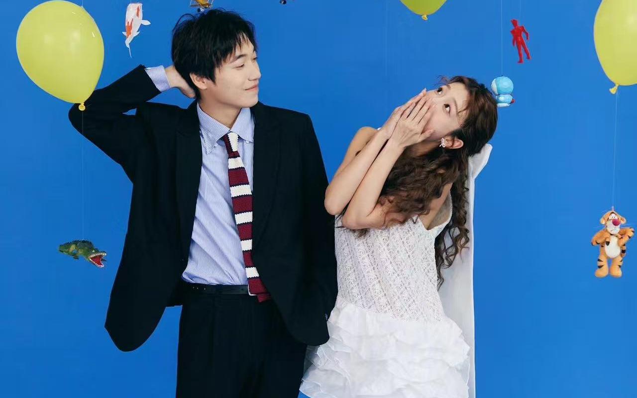 婚纱照怎么能可爱成这样🎈