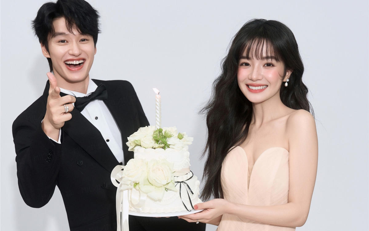 韩系甜妹婚纱照！甜到心坎里的浪漫谁懂啊