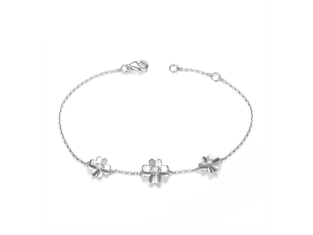 PT950铂金版四叶草手链