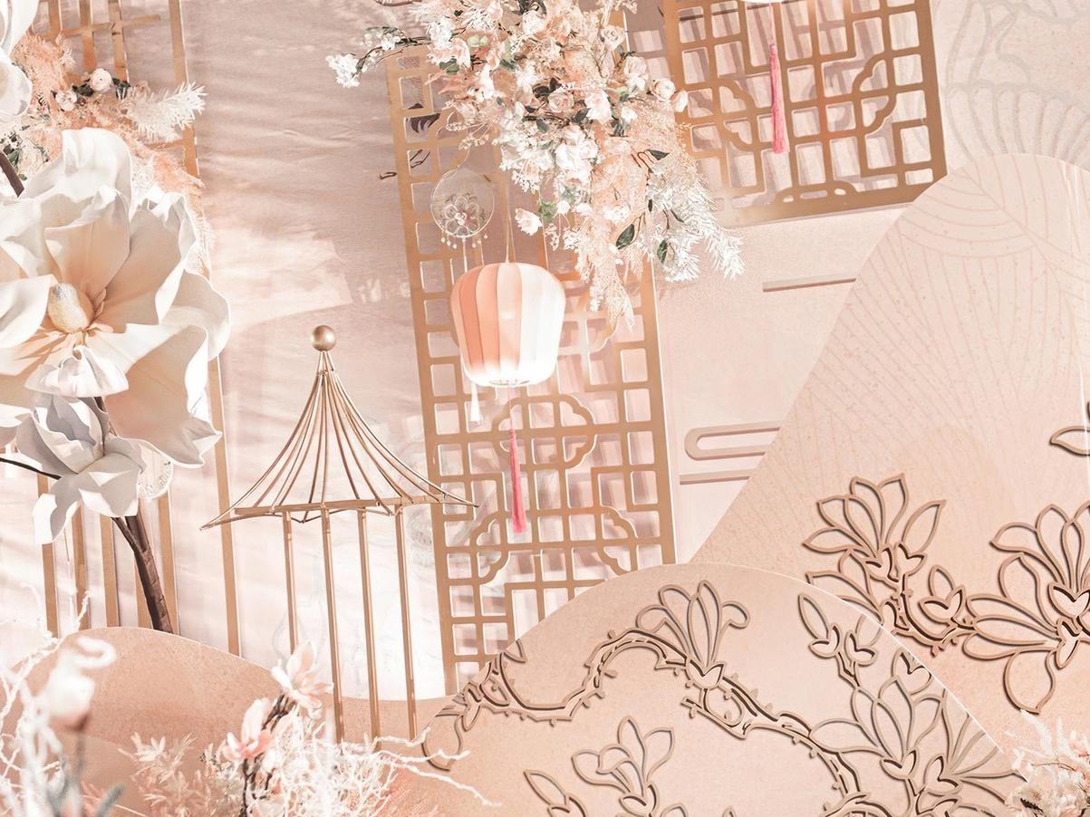 [香槟新中式]轻奢主题婚礼