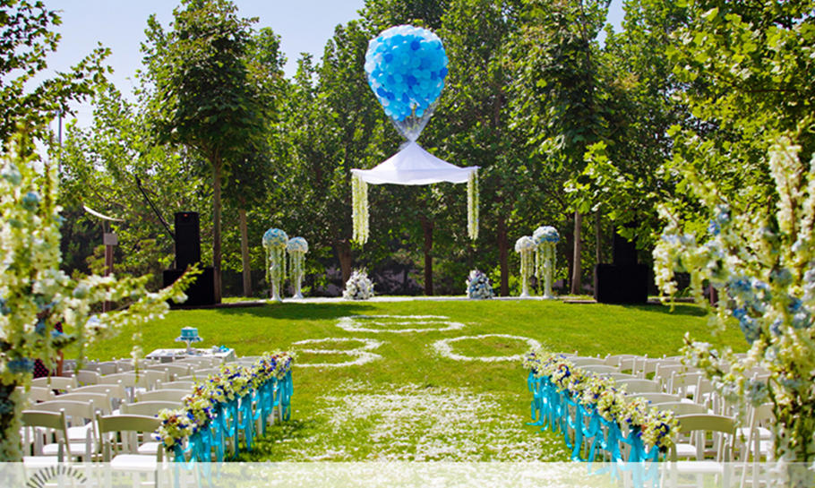 室外唯美婚礼·红鑫喜原创