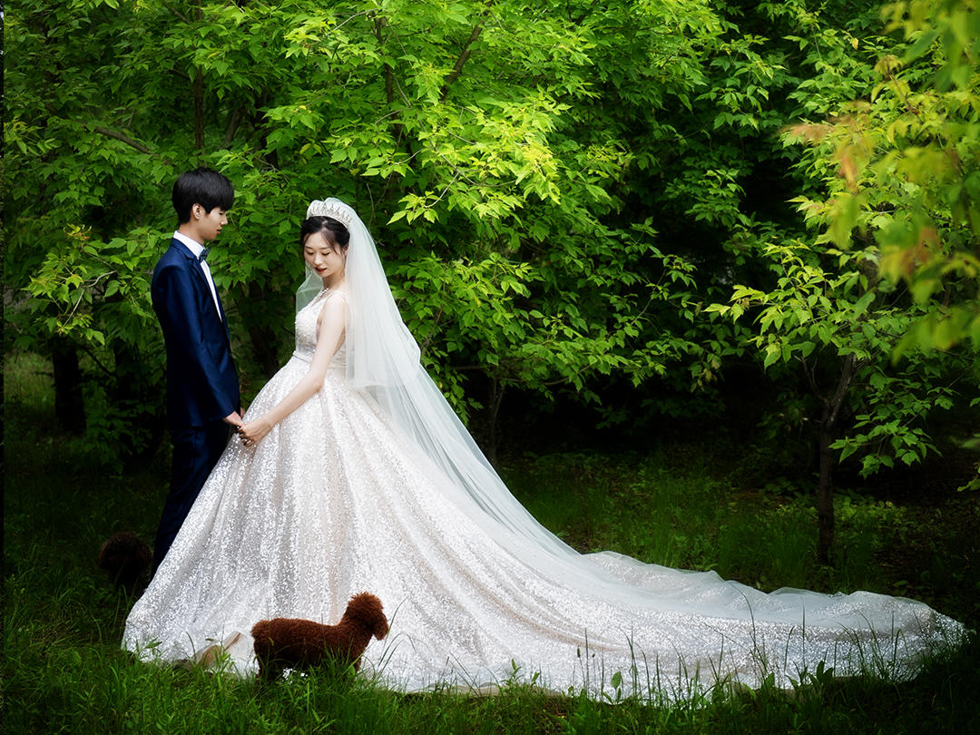 资深档化妆师森系新娘全程跟妆