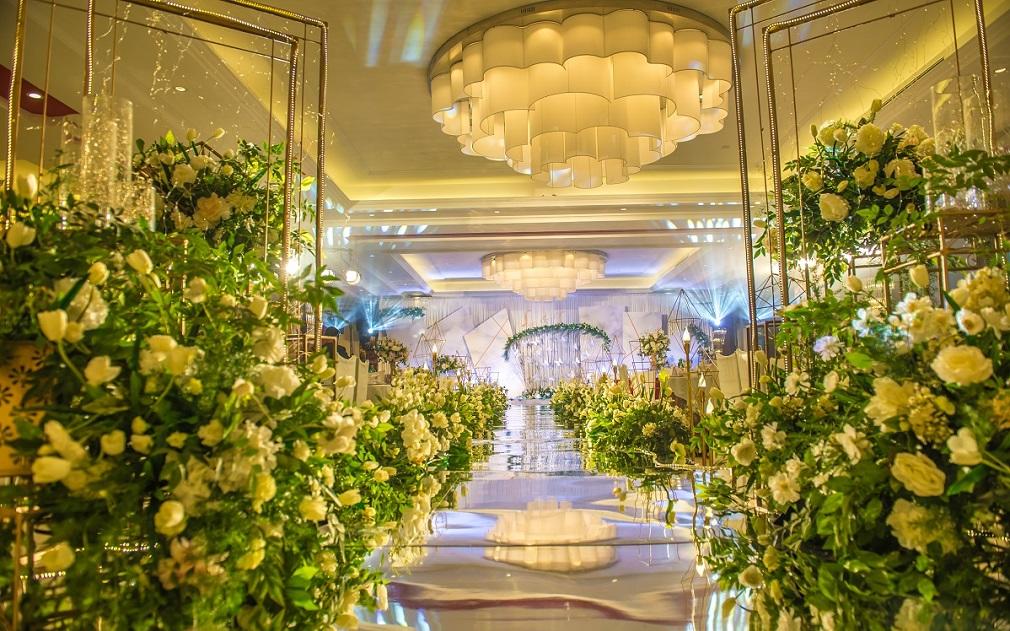 橙果婚礼——白绿色系婚礼