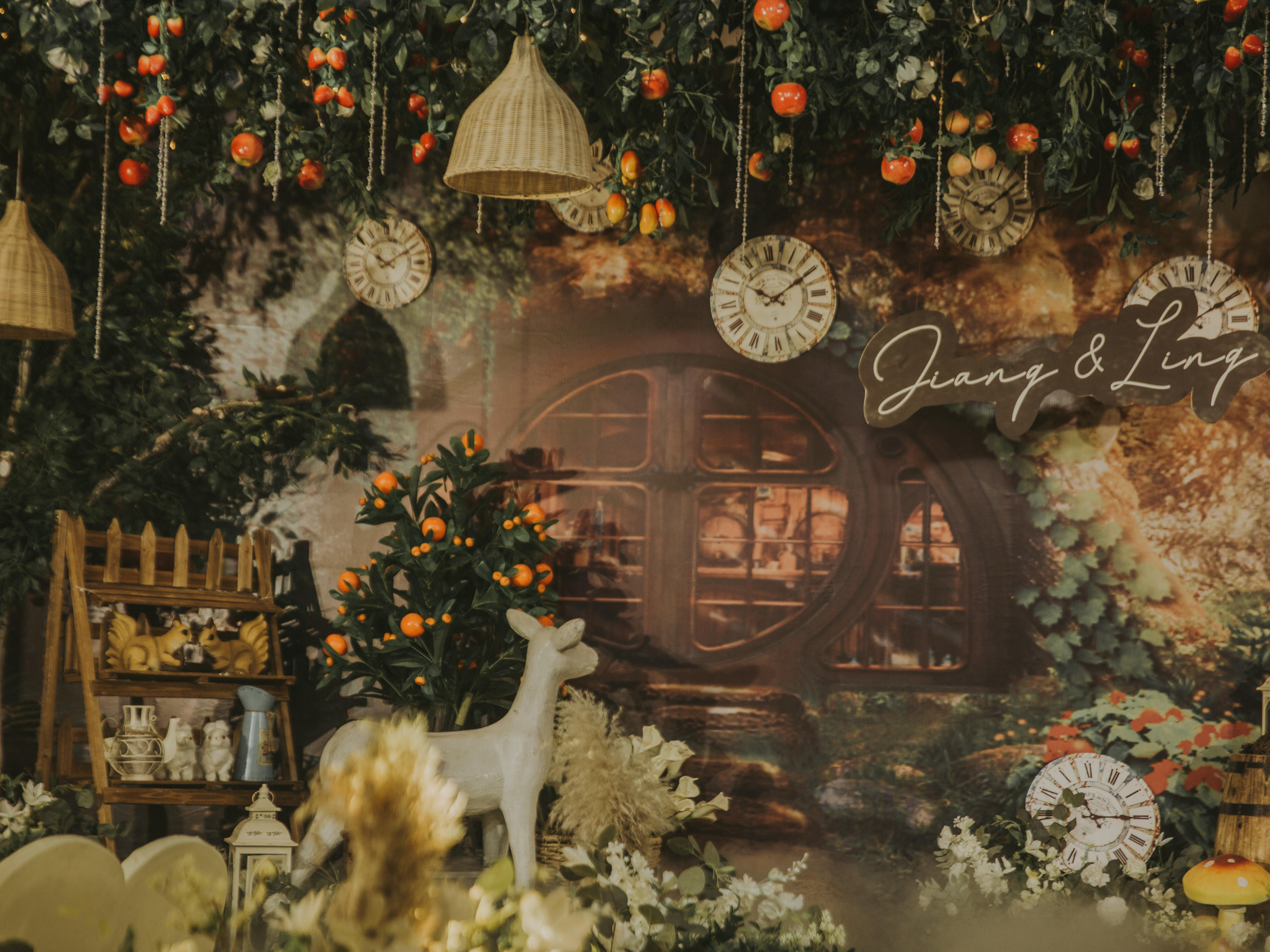 花嫁伊人 苹果花园主题婚礼 