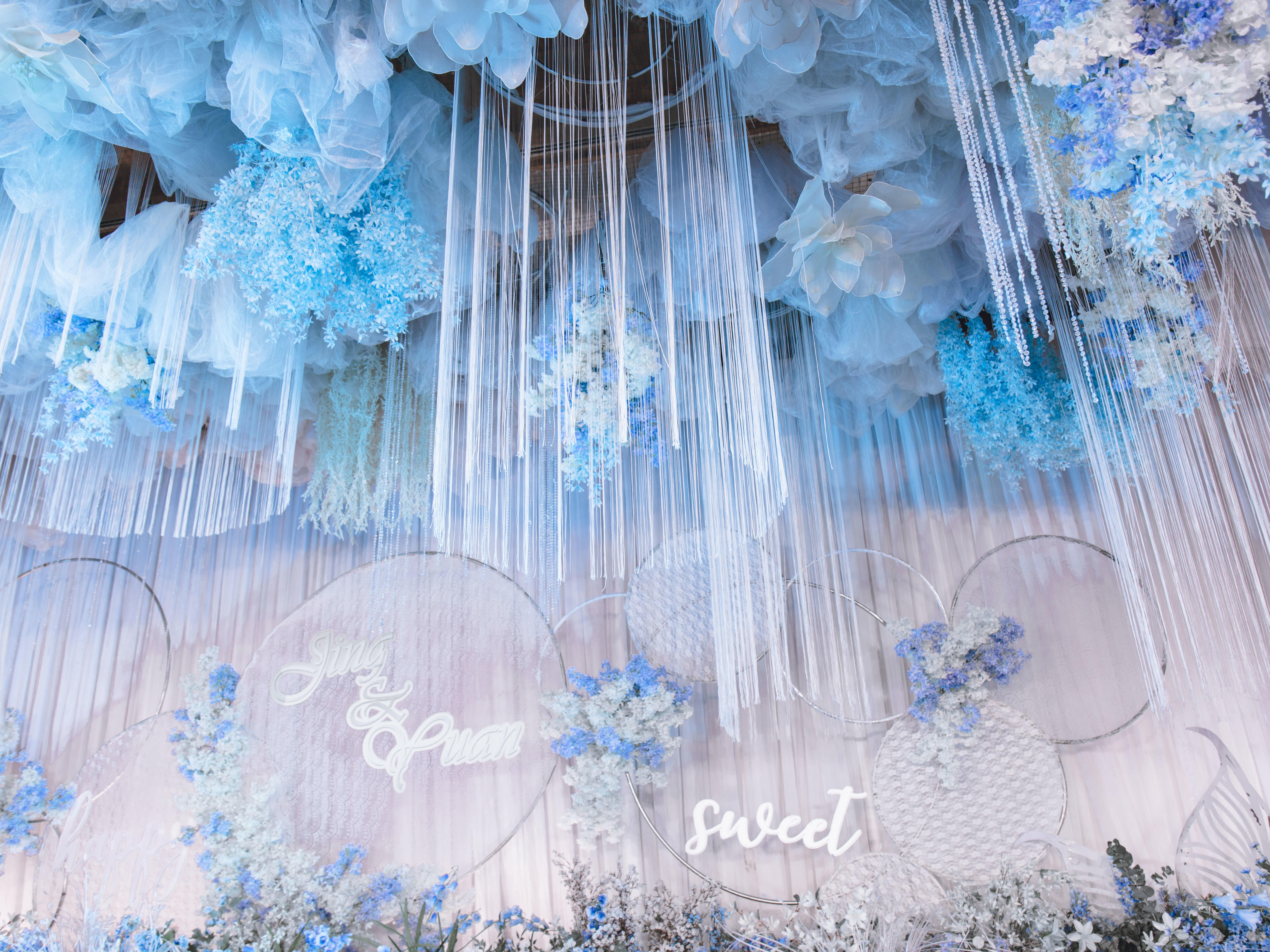 梦幻の蓝-2020流行风向超美婚礼