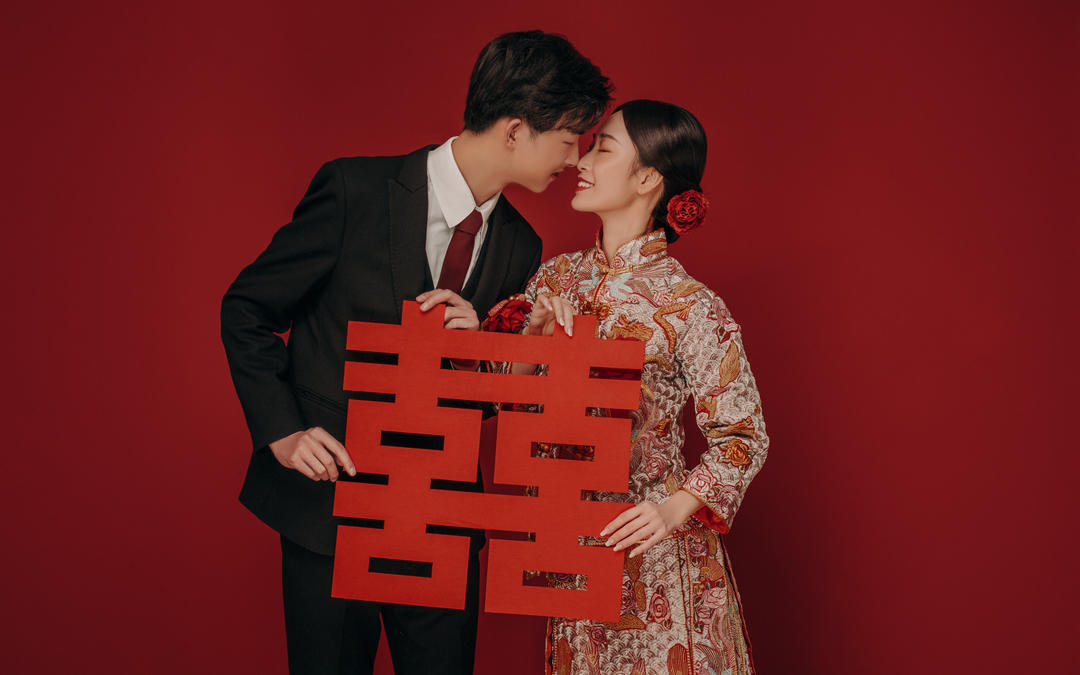 【囍】拍一套爸媽以前拍的婚紗照