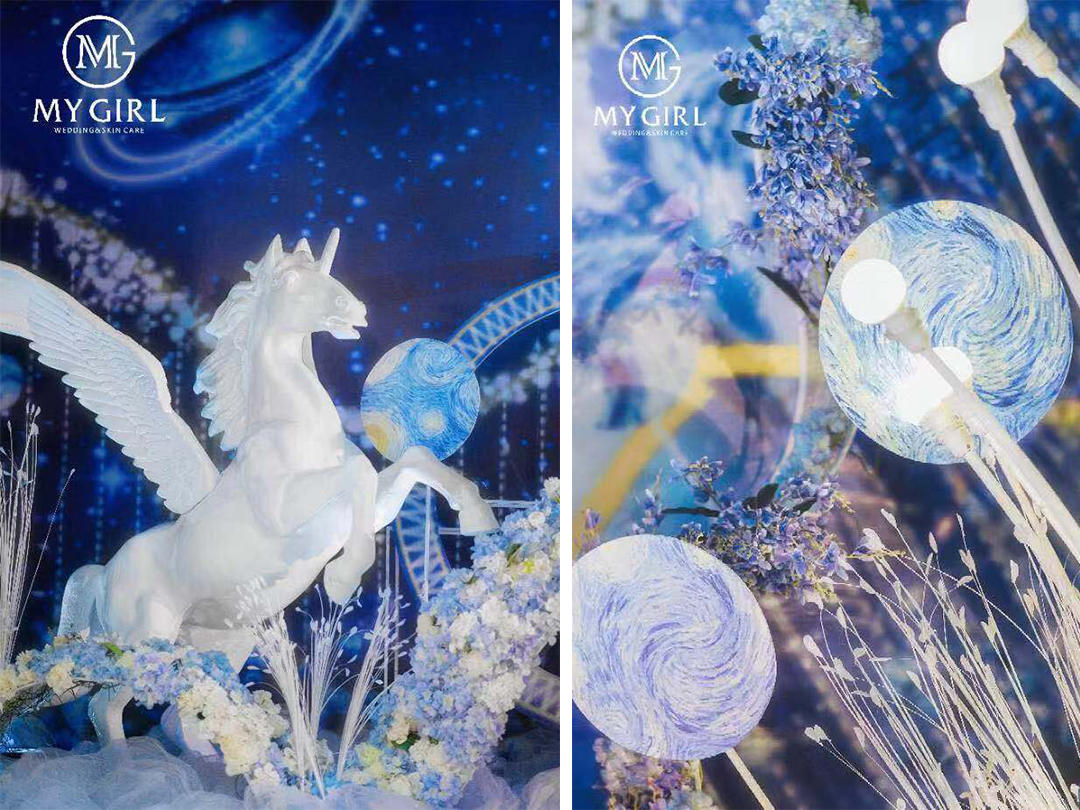 梦幻星空 浪漫前行  灯光效果满分