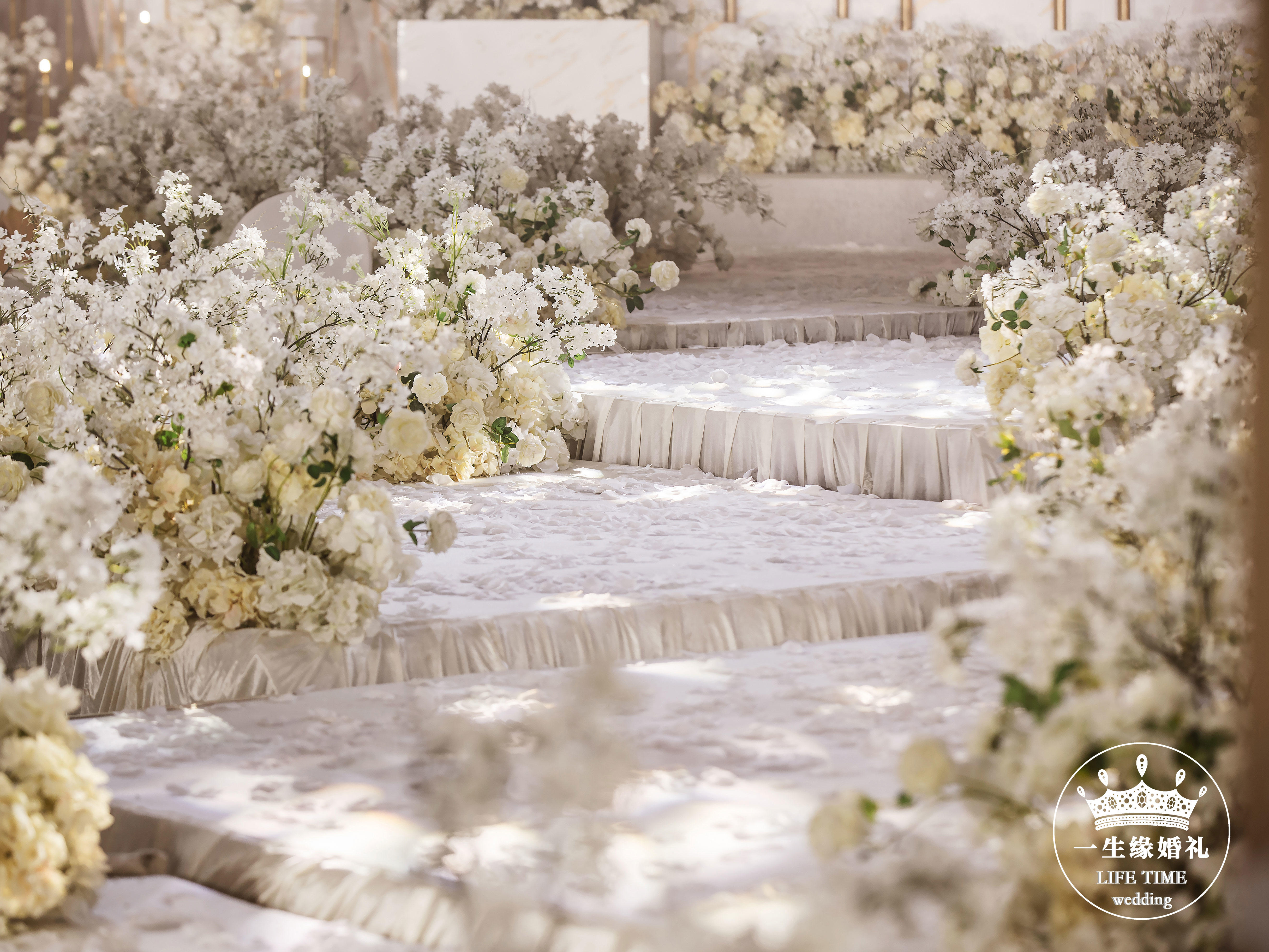 香槟白梦幻婚礼 LIFE TIME一生缘婚礼