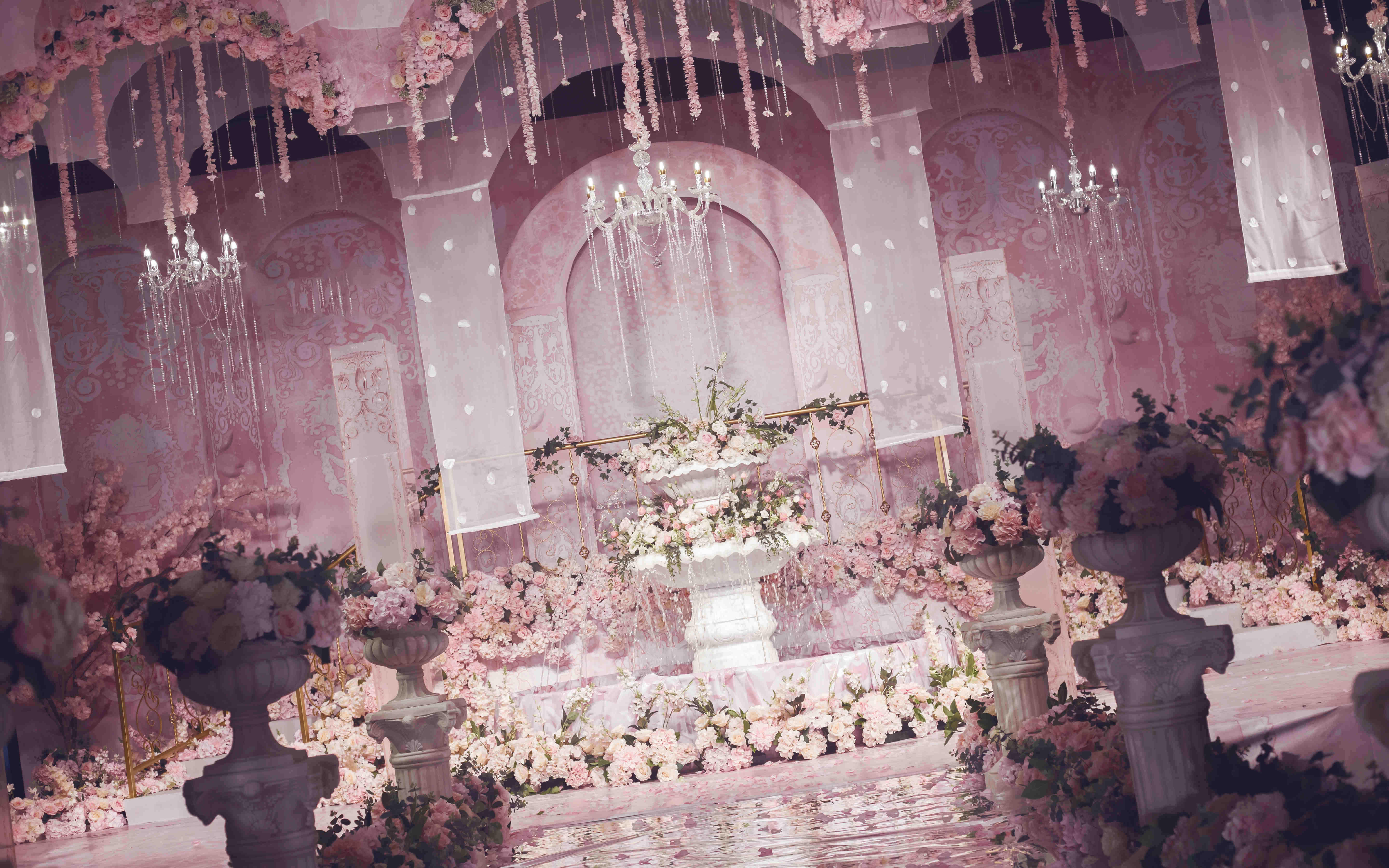 同心婚礼 | 粉色简约婚礼，专业婚礼活动策划公司
