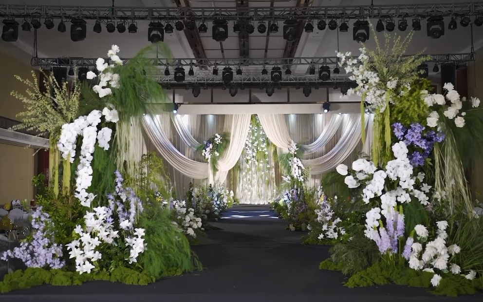 香檳色布?；ùn式野生自然系婚禮