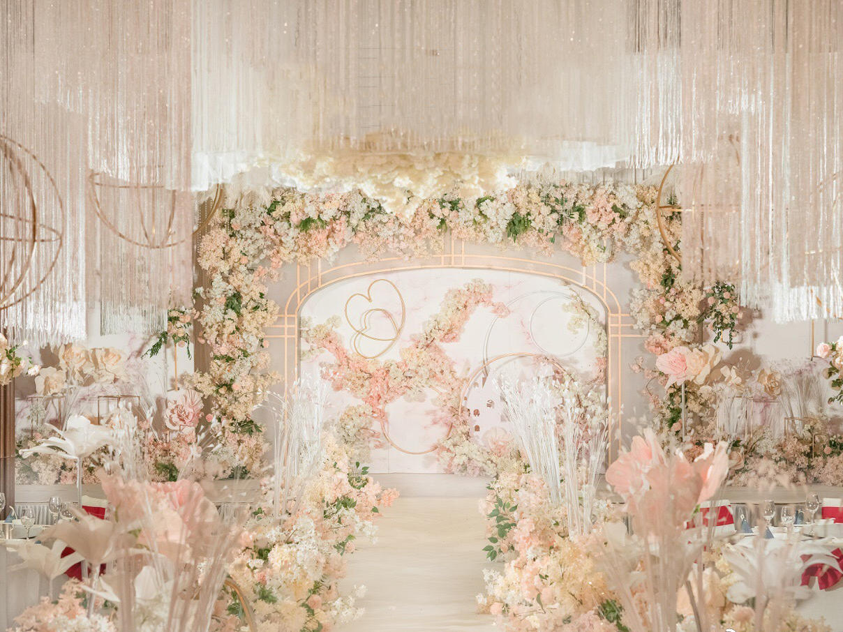 《Infatuation》马卡龙粉奢华定制婚礼