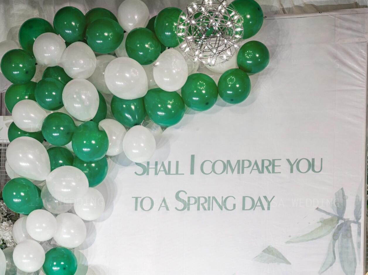 白+绿     主题婚礼套餐