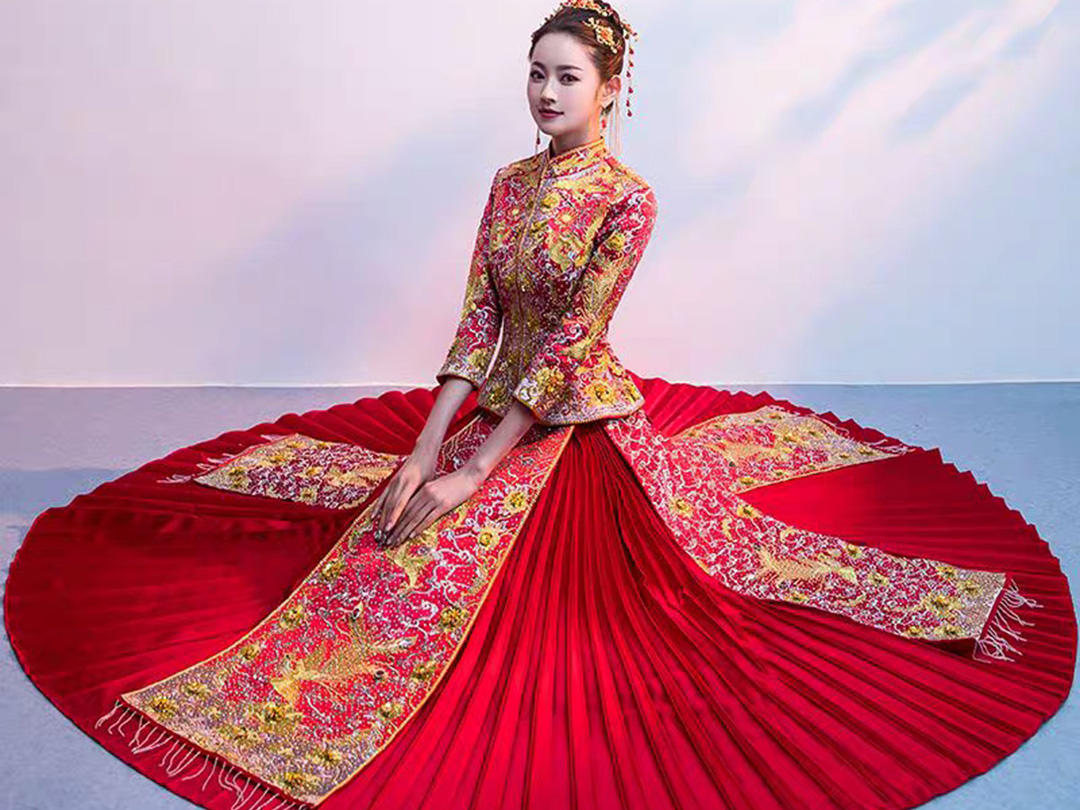 【缪斯婚纱】设计款秀禾/超值出售