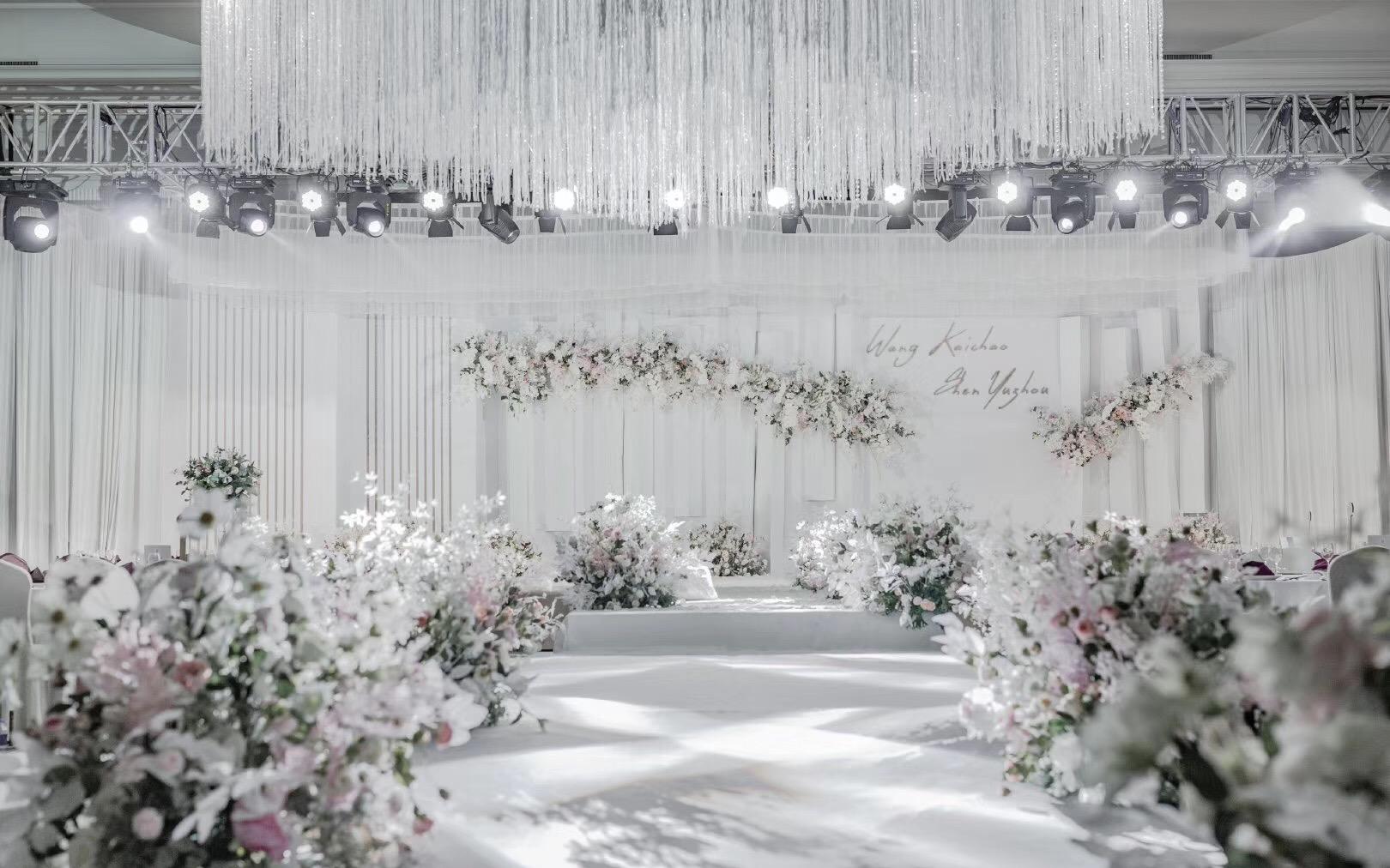 【蕊结婚礼】白色唯美韩式婚礼设计沈阳高端婚礼策划