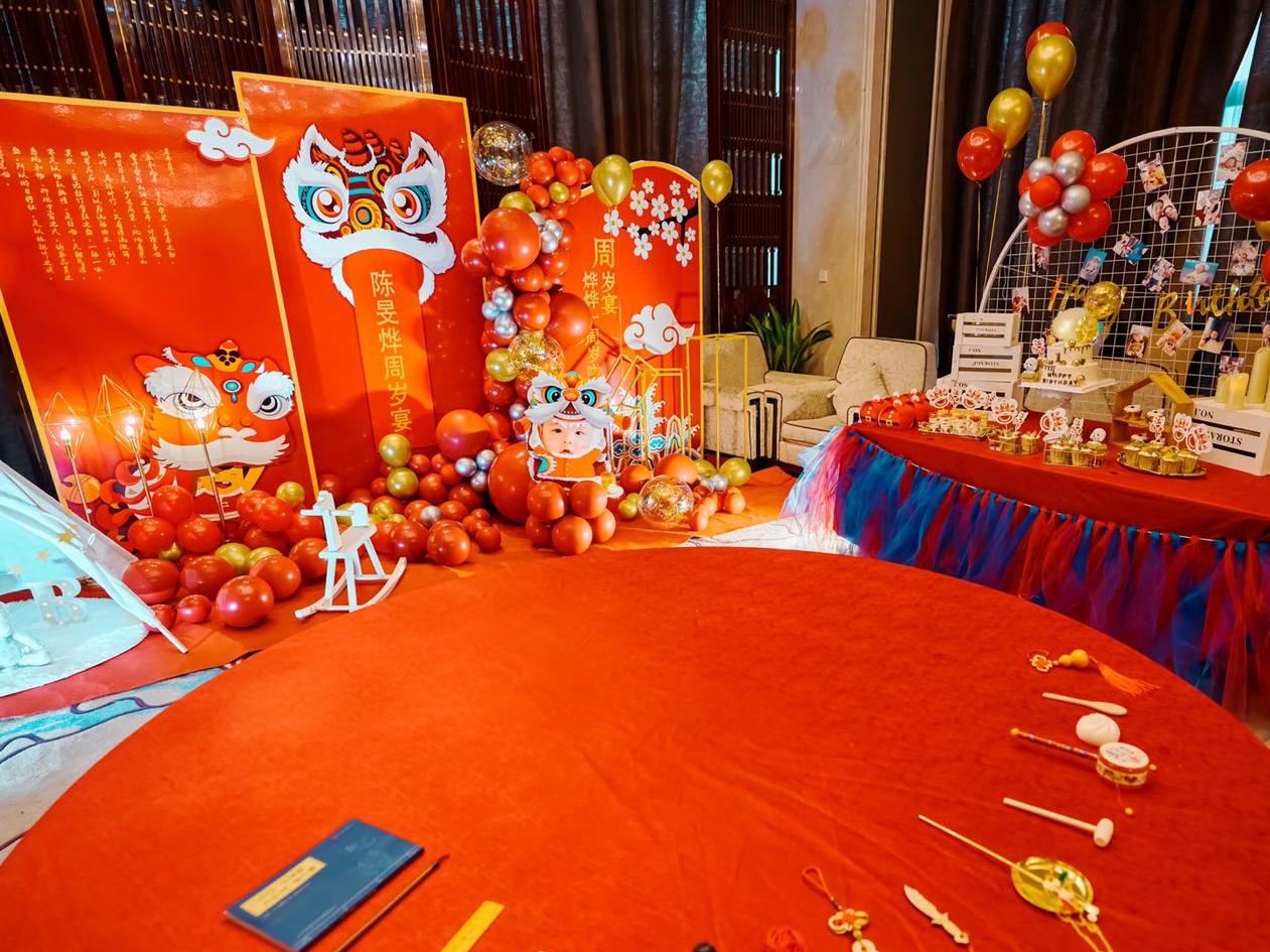 全网低价 宝宝宴周岁宴布置